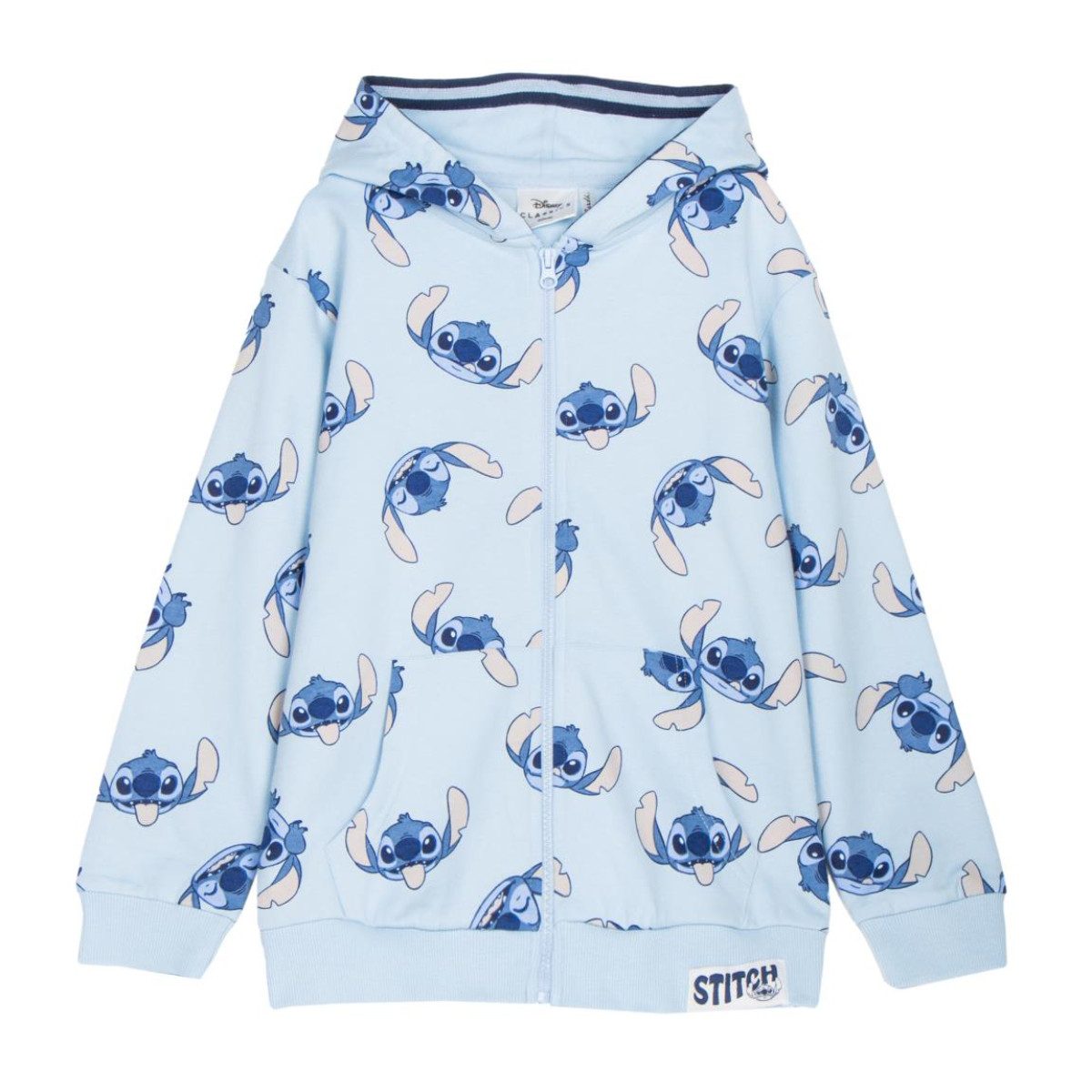 Sweatjacke Disney Stitch 100 % Baumwolle French Terry