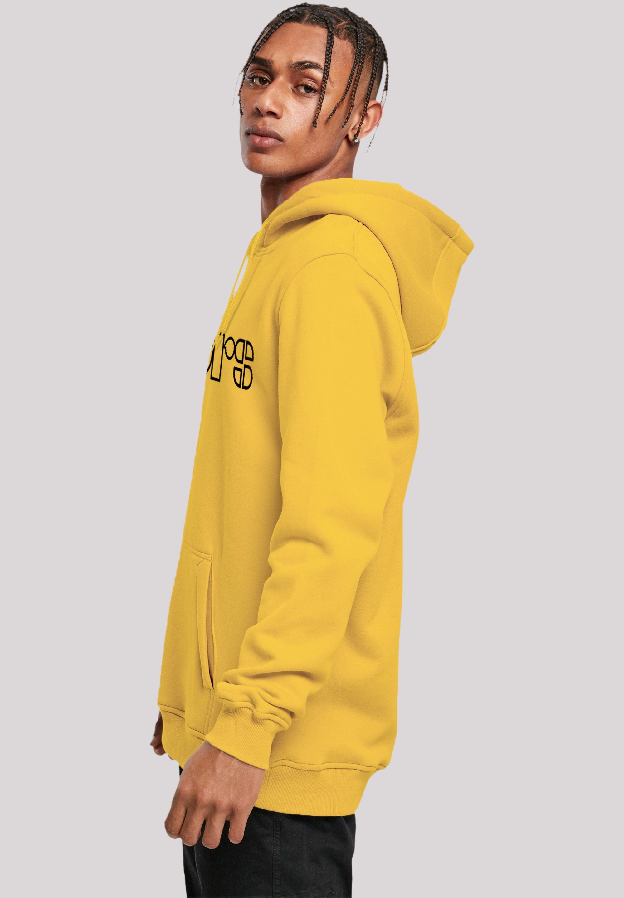 Logo yellow Premium Band Simple taxi Music Doors Logo The Hoodie Band, F4NT4STIC Qualität,