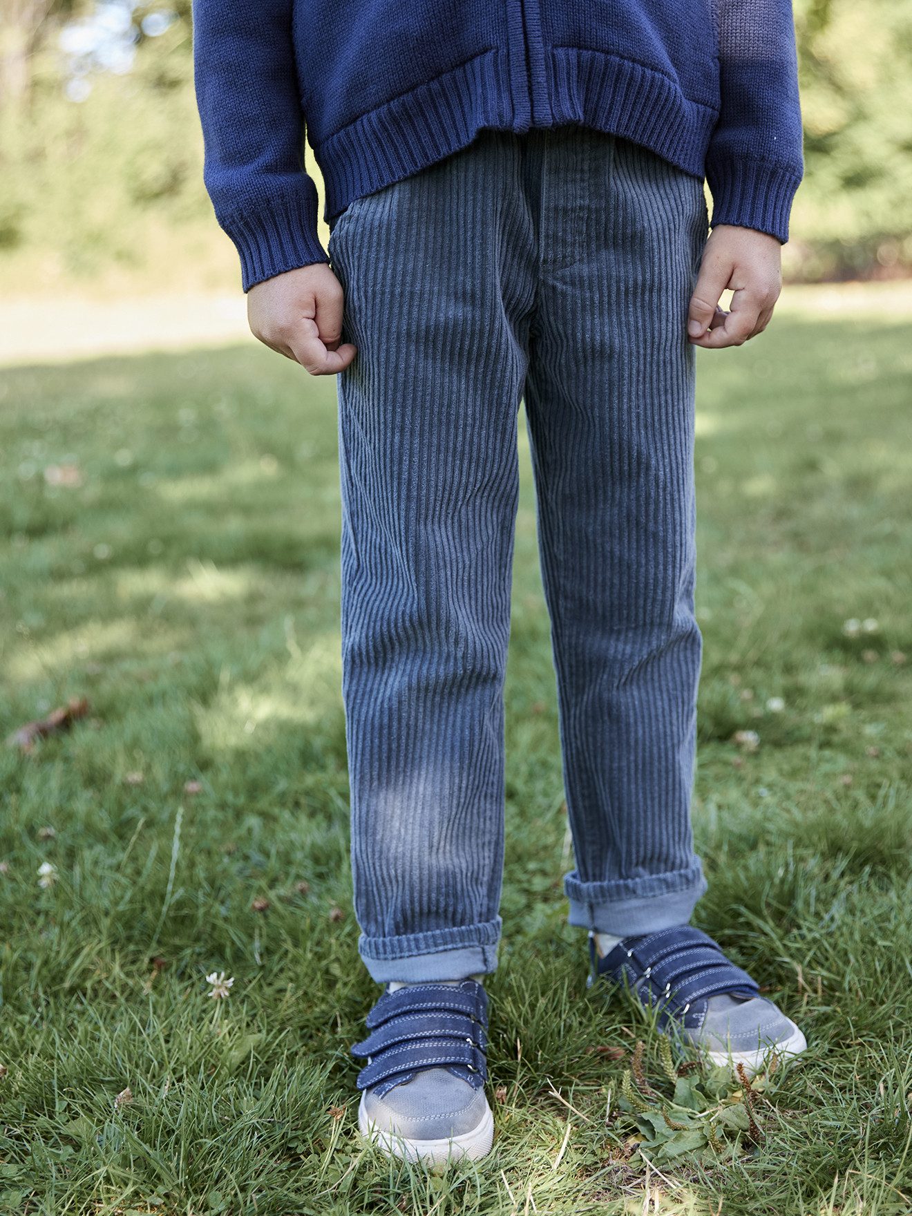 vertbaudet Cordhose Jungen Cordhose mit Dehnbund Bundweite verstellbar – Bild 5 von 5