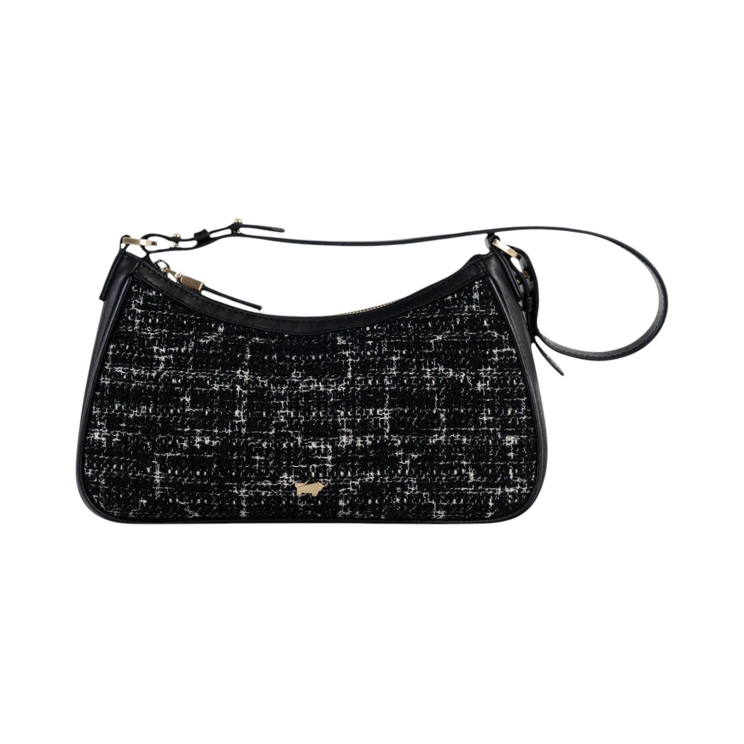 Braun Büffel Handtasche PAULINE Mini Bag schwarz schwarz