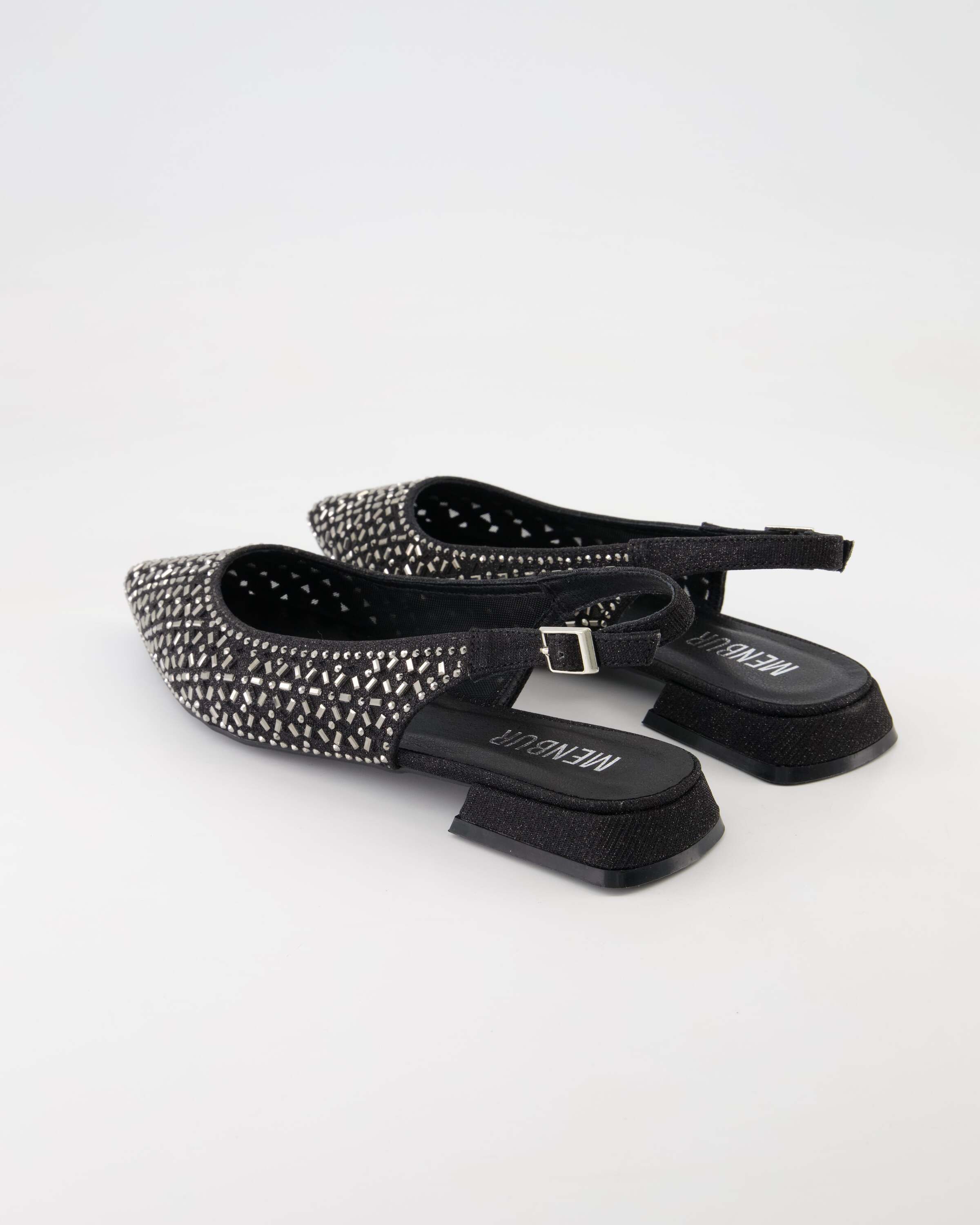 MENBUR 24725 Slingpumps Obermaterial: Textil