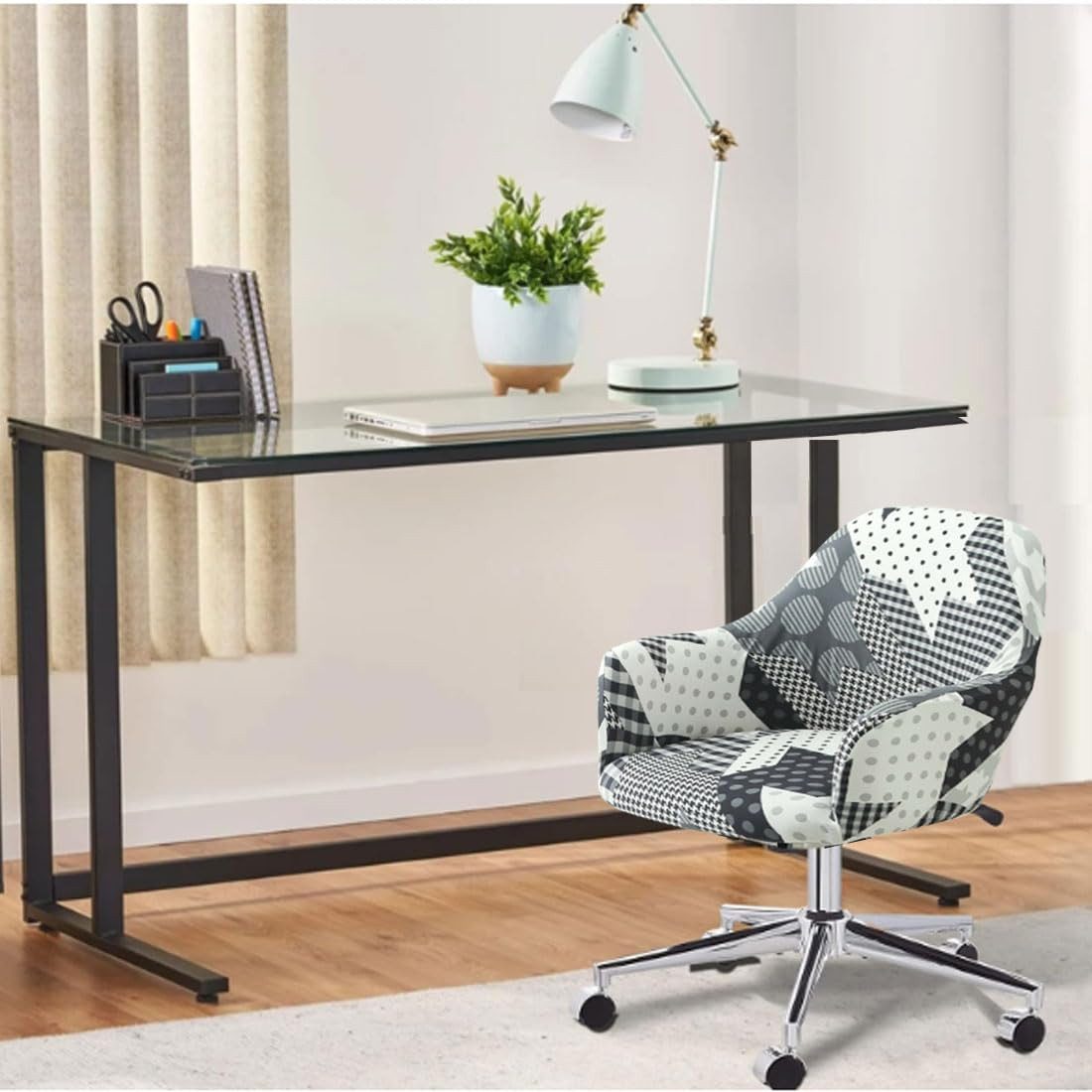 Coonoor Stuhlhusse 2 Stück Elastische Stuhlbezüge mit Armlehne, Perfekte Pa günstig online kaufen