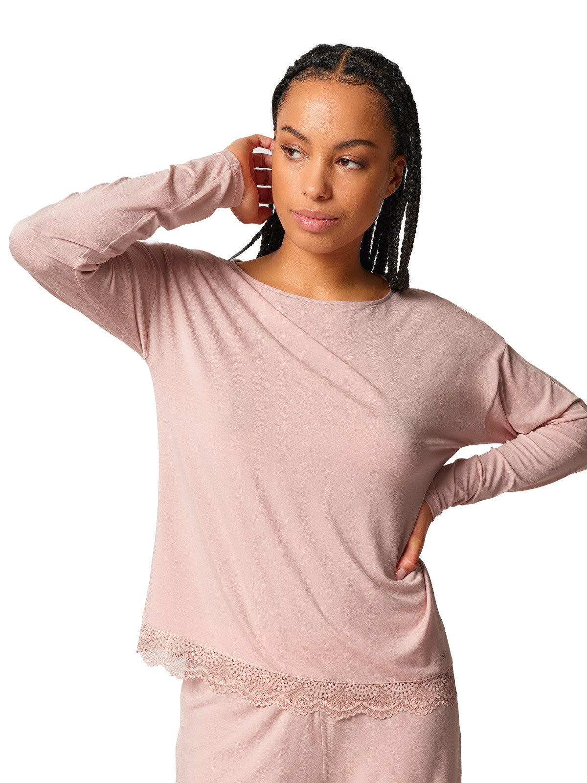Skiny T-Shirt Damen Shirt langarm Night günstig online kaufen