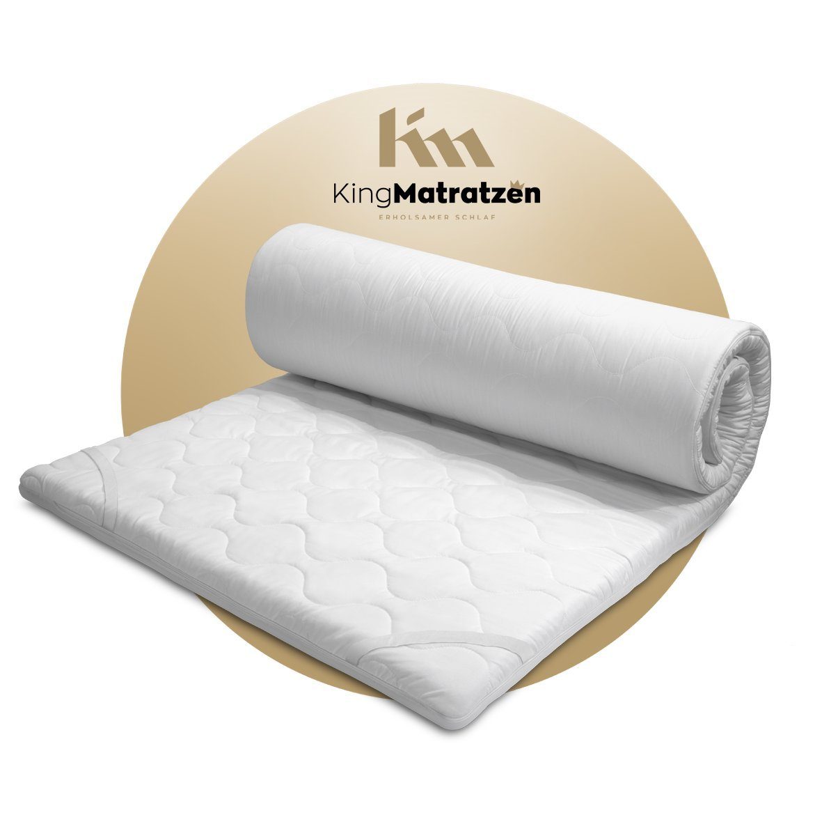 KingMatratzen, Topper Matratzentopper KingTOPPER Matratzenauflage Topper Ma günstig online kaufen