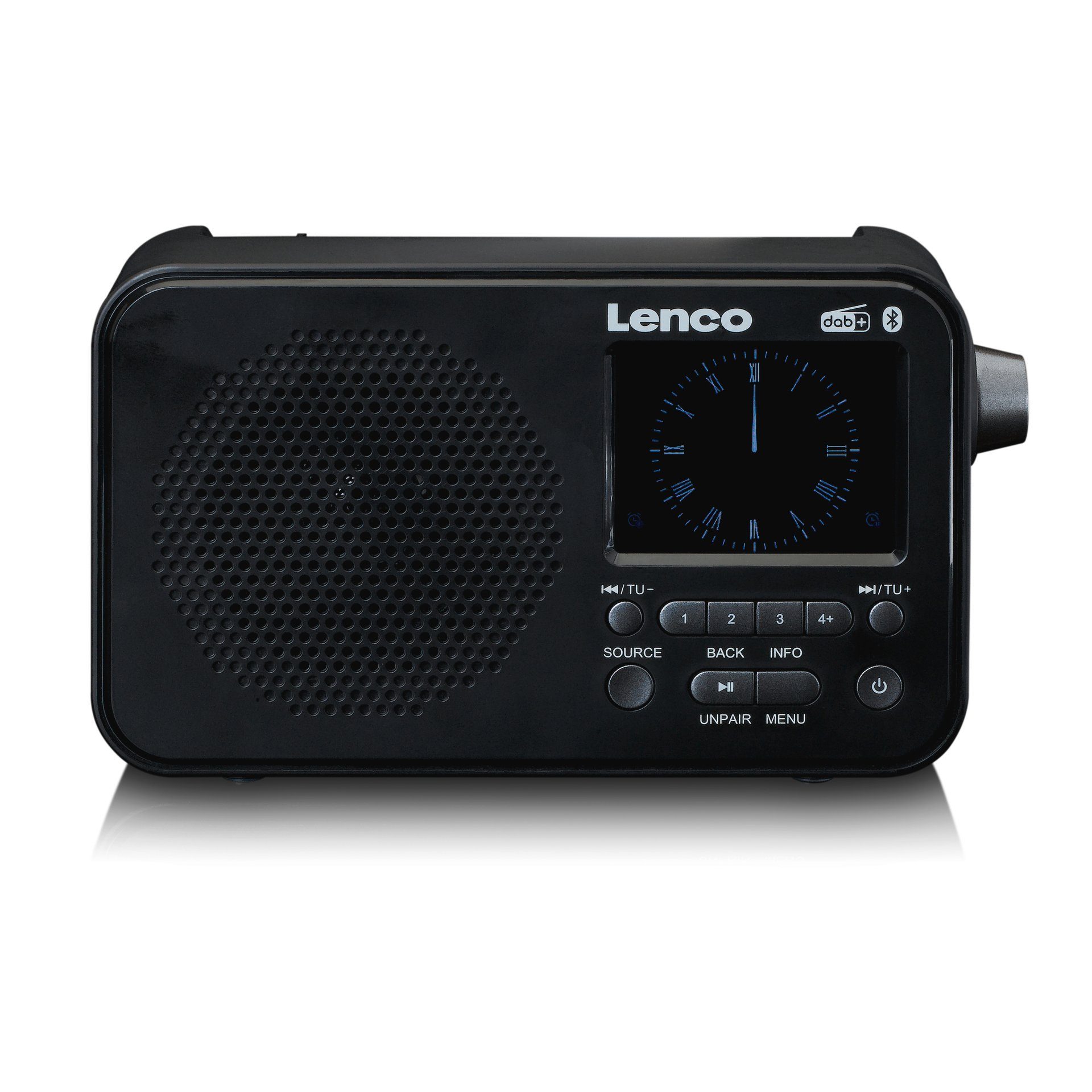 PDR-036BK Digitalradio (Digitalradio Lenco DAB+/FM-Radio (DAB) - (DAB) Schwarz-Grau