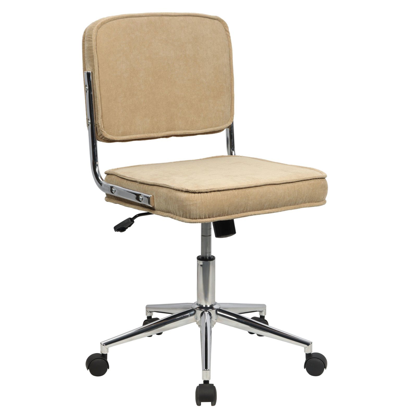 SVITA Schreibtischstuhl LIV, Höhenverstellbar, Bezug aus Cord, Bürostuhl, R günstig online kaufen