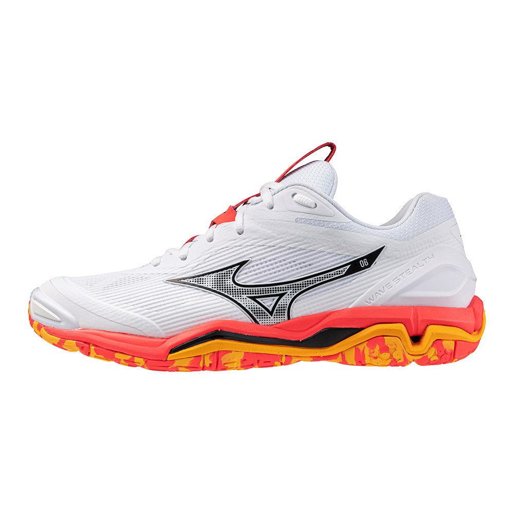 Mizuno WAVE STEALTH 6 Black/Brilliant Blue Handballschuh