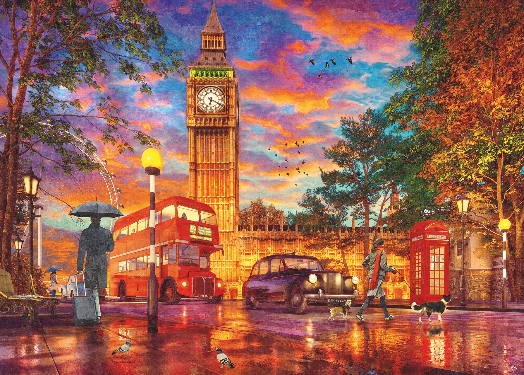 Ravensburger Verlag GmbH Puzzle Sonnenuntergang in günstig online kaufen
