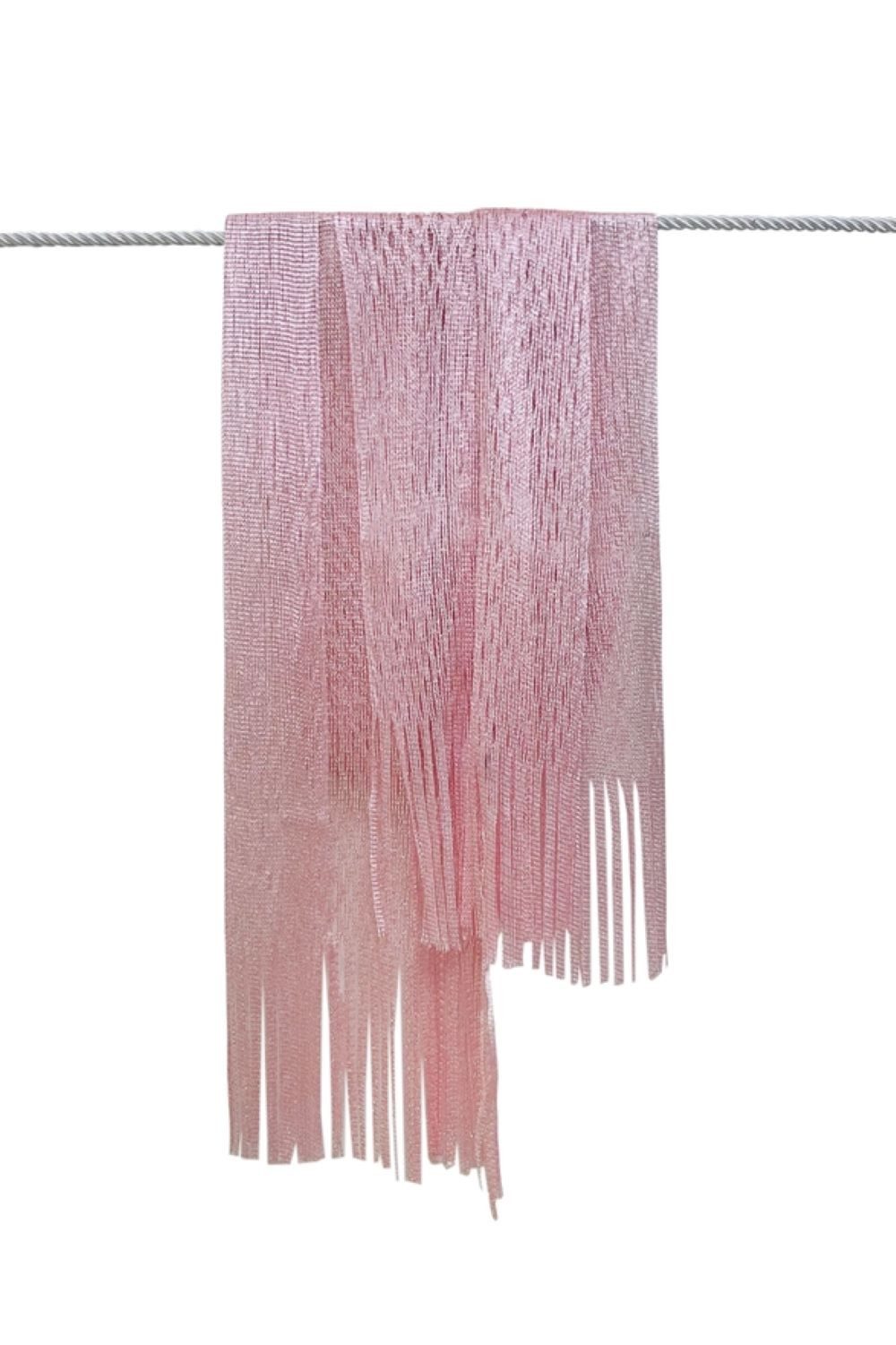 Fashion Scarf World Modeschal Leichter Sommer-Netzschal mit Quasten – Luftig und Elegant, Leichtes und atmungsaktives Material für hohen Tragekomfort
