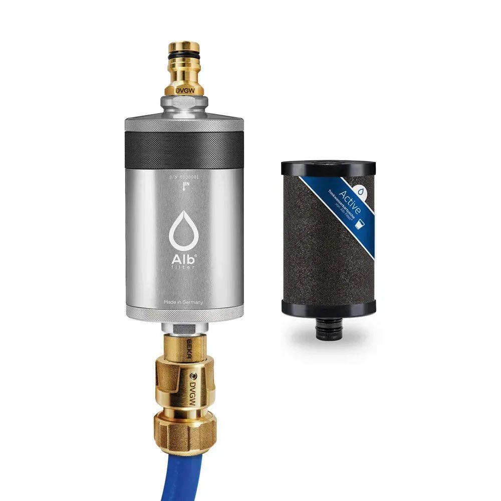 Wasserfilter Alb Filter MOBIL Active Trinkwasserfilter, Mit GEKA Anschluss