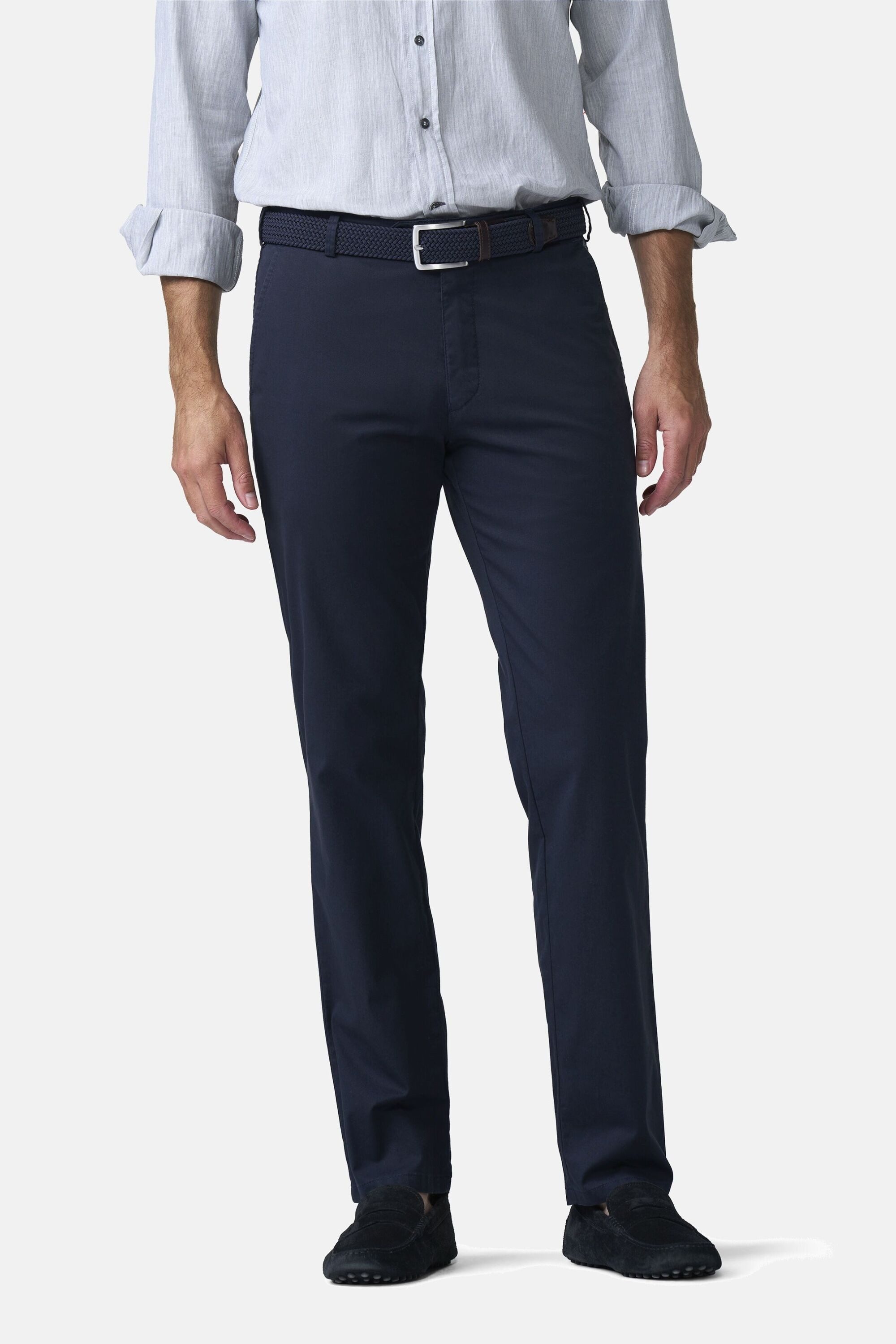 MEYER Chinos Paris 1-5073 mit buntem Innenfutter