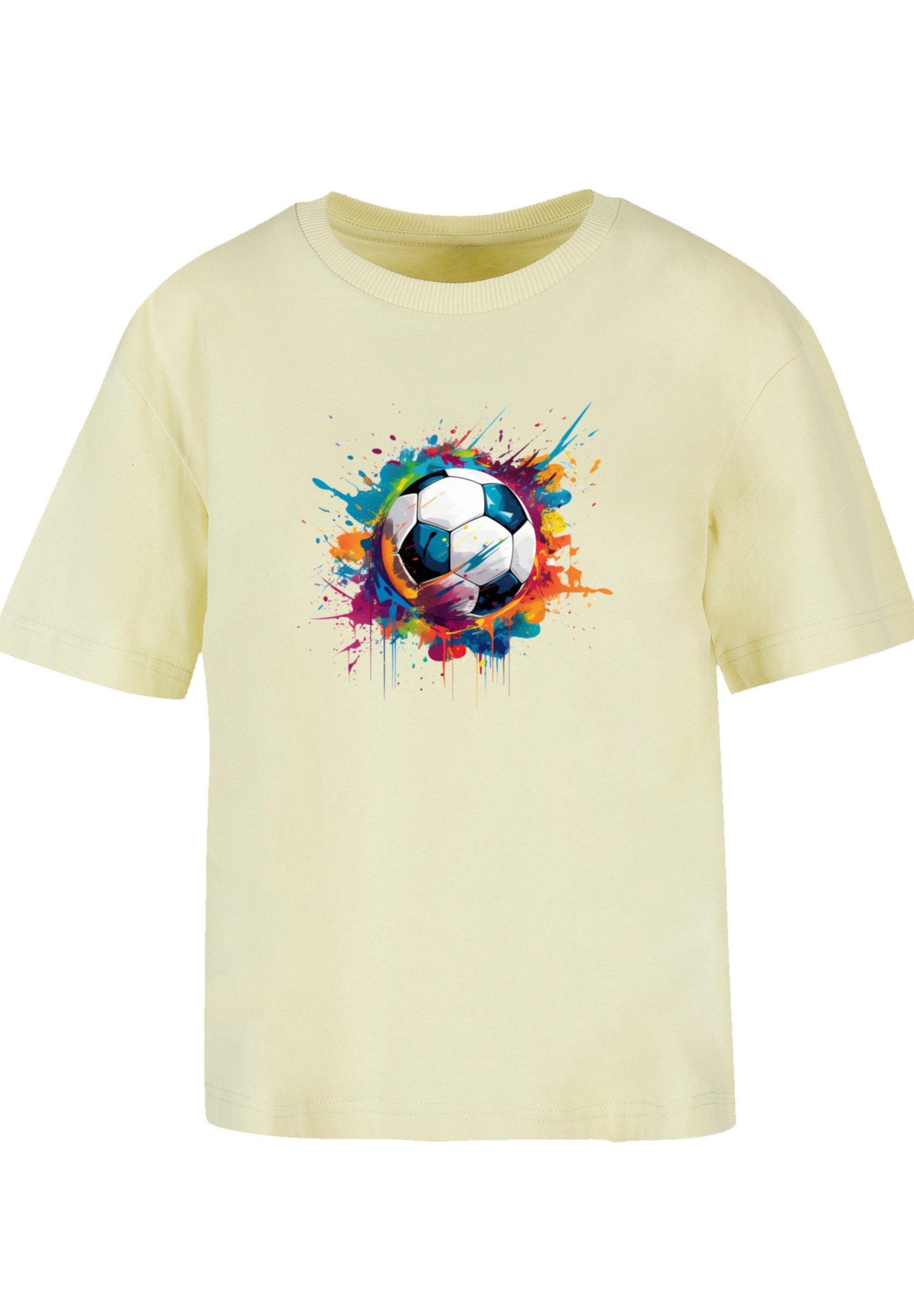 F4NT4STIC T-Shirt Bunte Fußball Grafik Premium günstig online kaufen