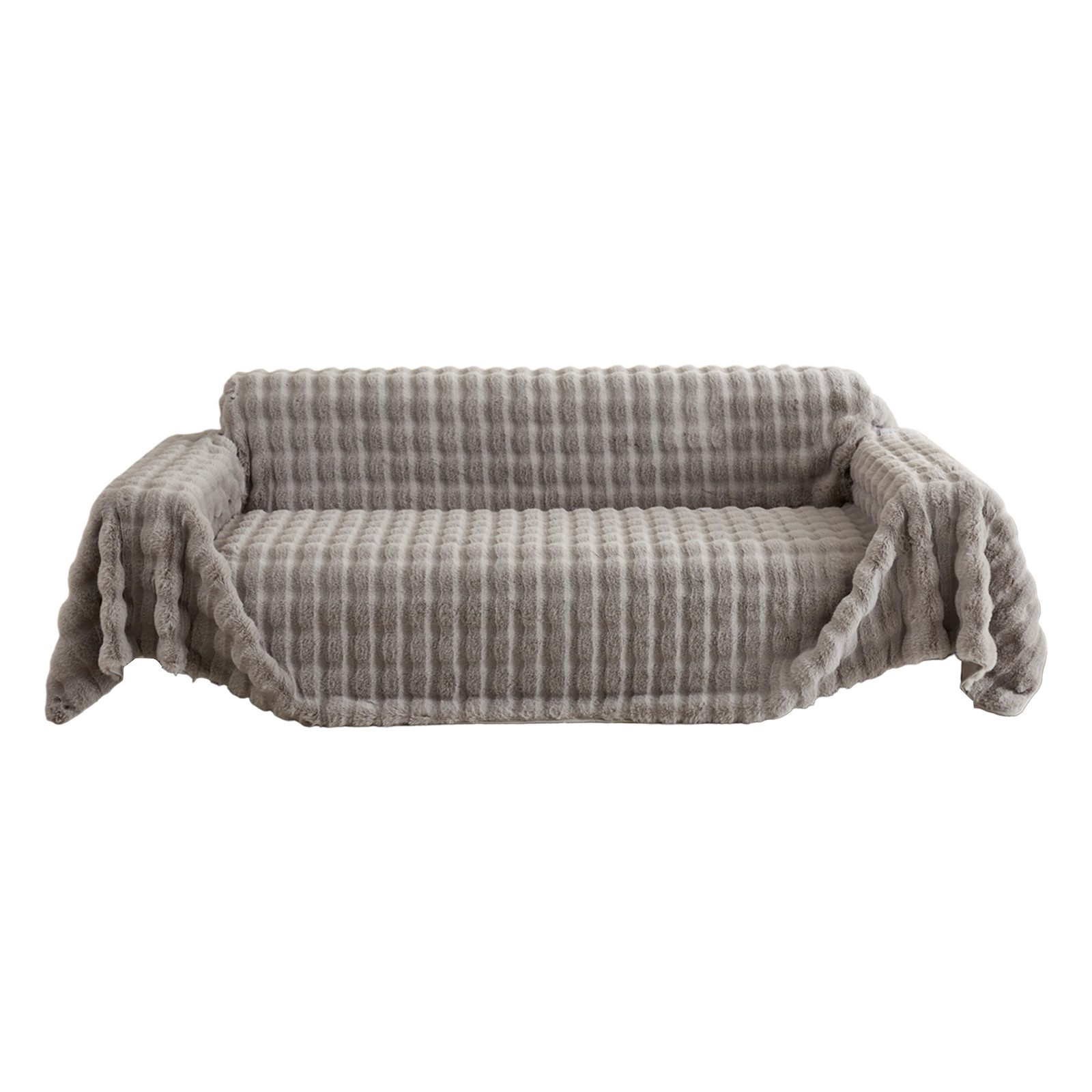 Wohndecke Kunstfelldecken Sofadecke Bubble Blanket, Polyester günstig online kaufen