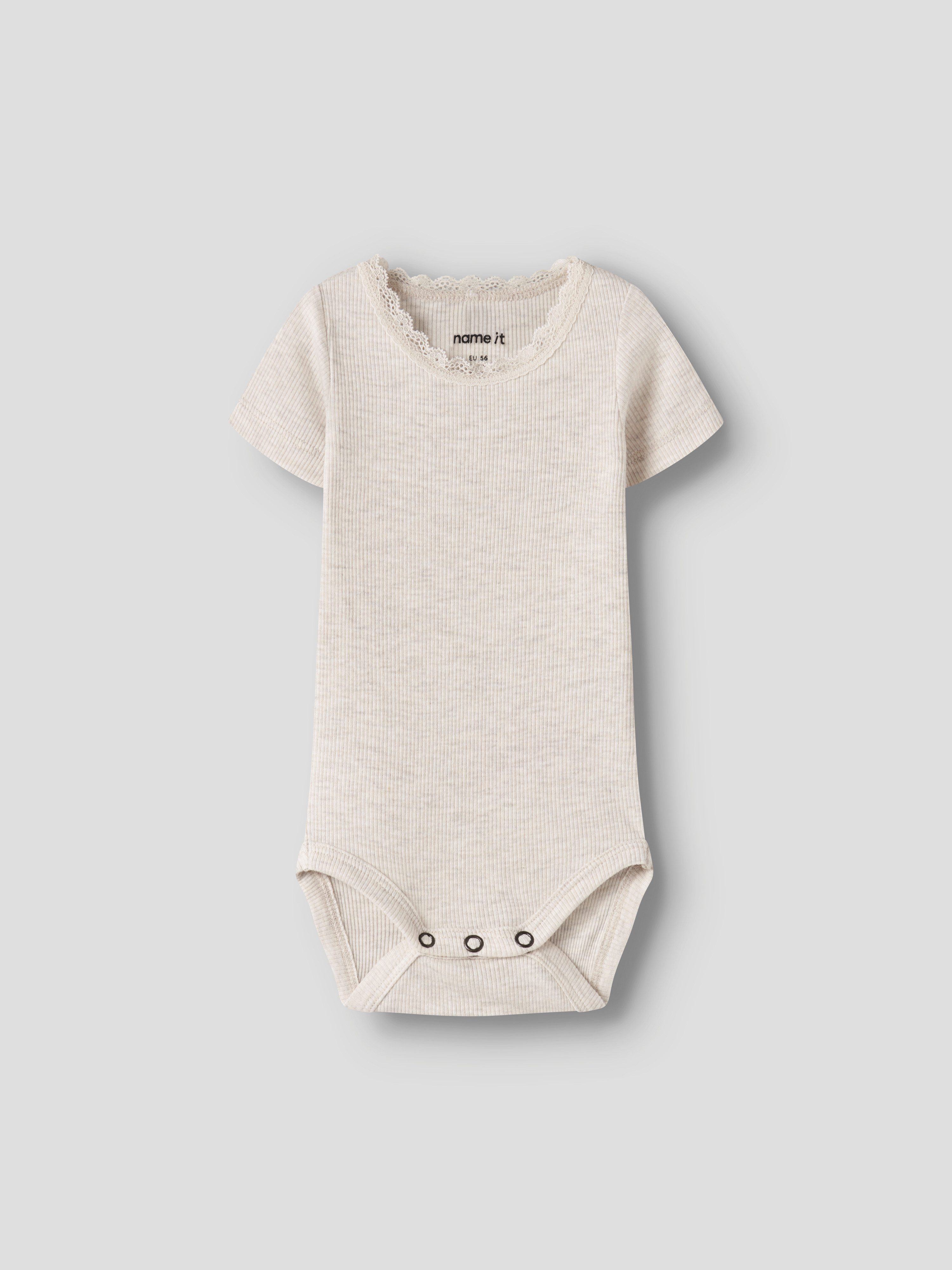 Name It Kurzarmbody NBFKAB SS BODY NOOS Baumwollmischung, Kurzarm – Bild 2 von 4
