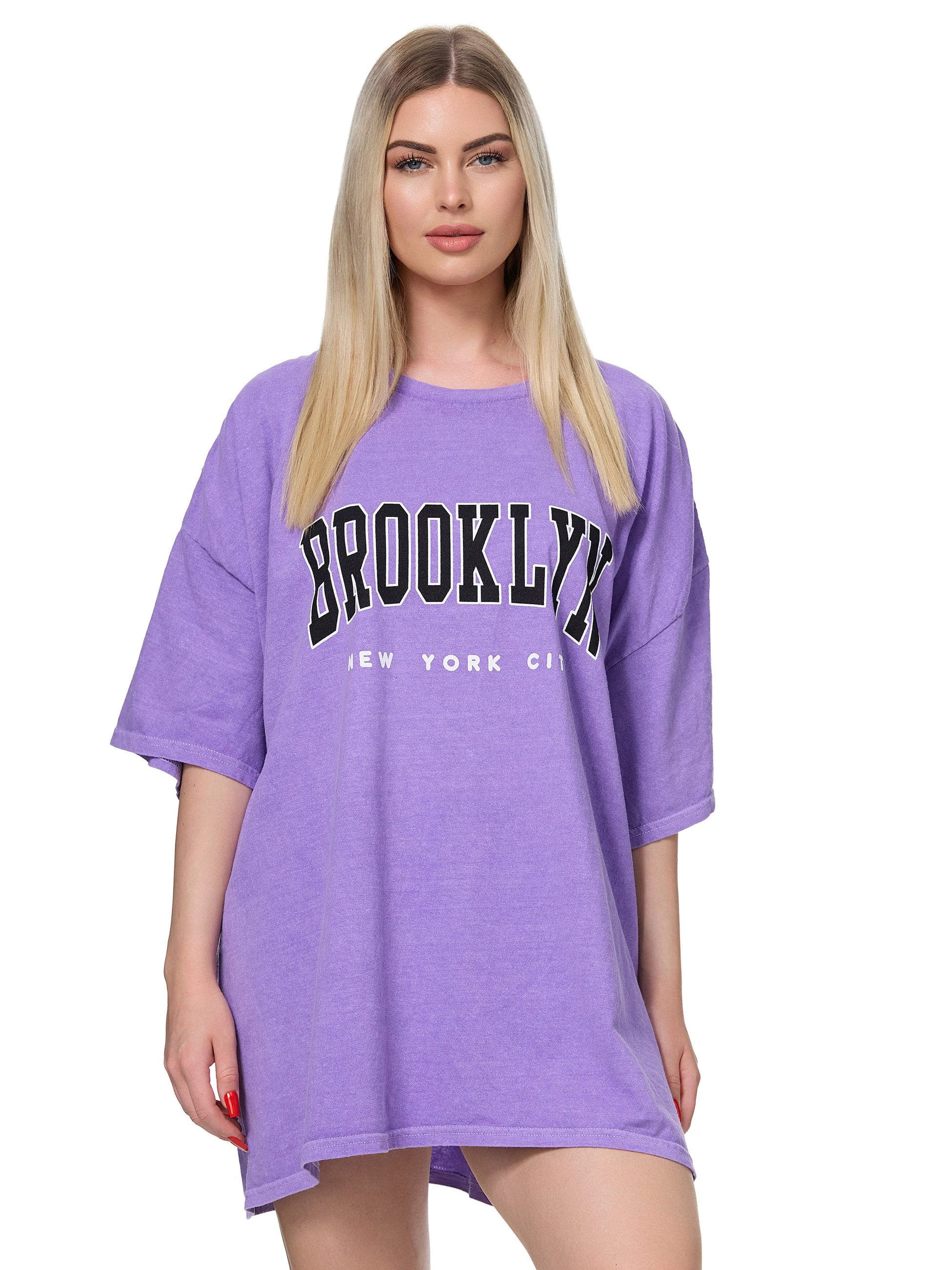 Worldclassca T-Shirt Worldclassca Oversized Print BROOKLYN günstig online kaufen