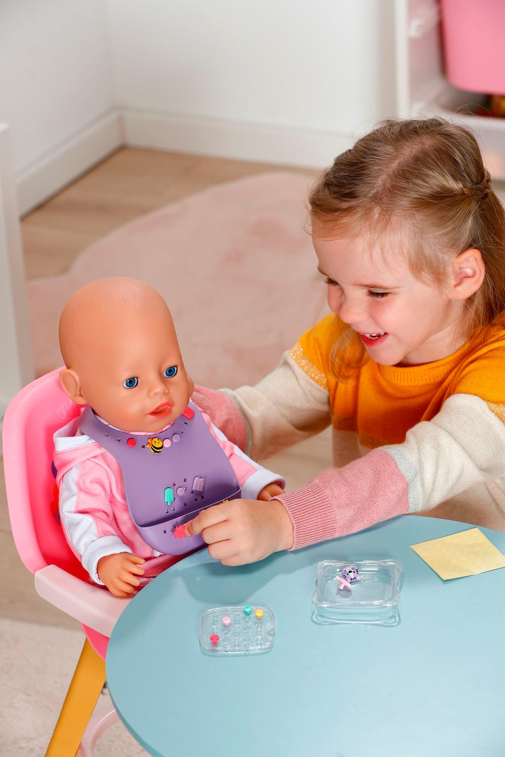 Baby Born Puppen Accessoires-Set Pinplay Lätzchen günstig online kaufen