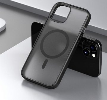 XDeer Smartphone-Hülle Magnetische Hülle für iPhone 15/Pro/ProMax,Kompatibel mit MagSafe, Schutzhülle Rutschfest HandyHülle Magnet Phone Case Cover