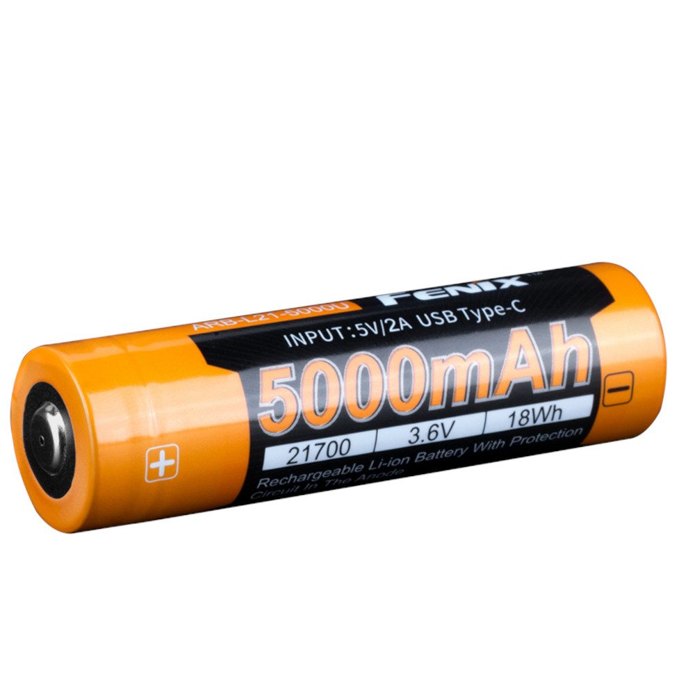 Fenix LED Taschenlampe Fenix ARB-L21 5000U Li-Ion Akku 21700