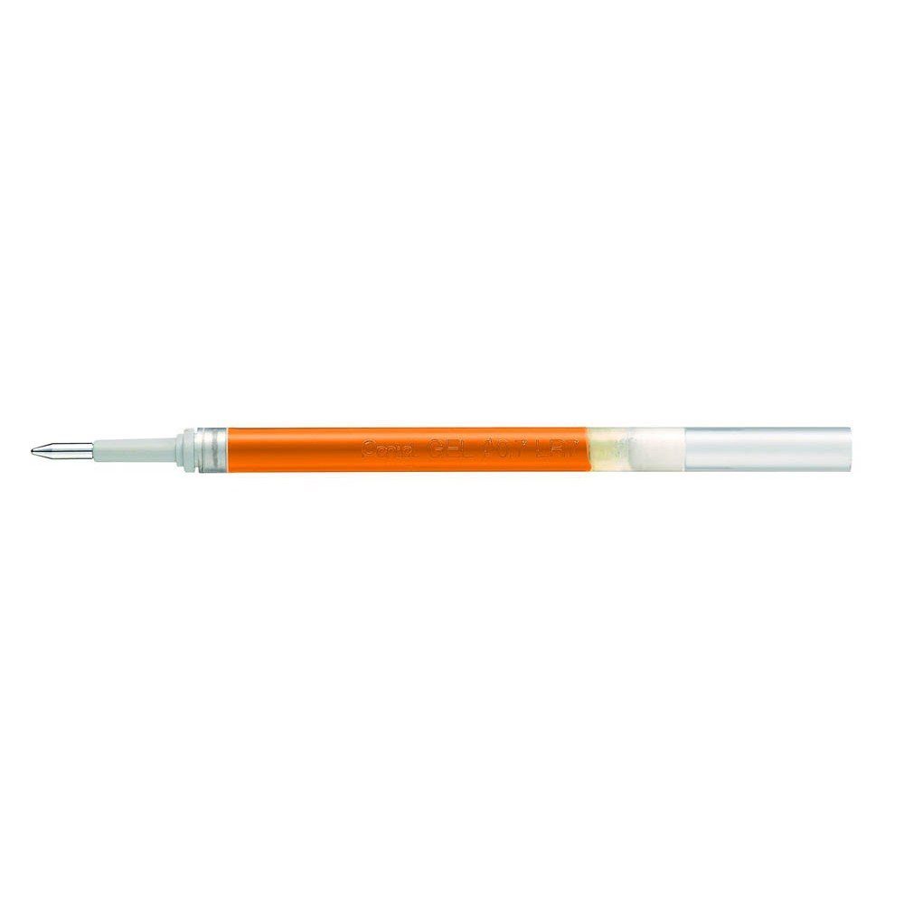 PENTEL Drucker- und Kopierpapier 12 Pentel LR7 Gelschreiberminen orange