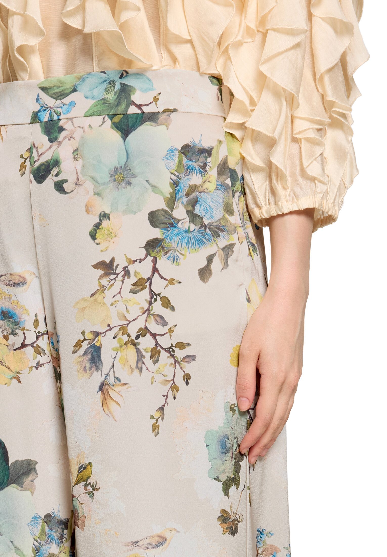 Vera Mont Marlene-Hose Damen mit Blumenprint