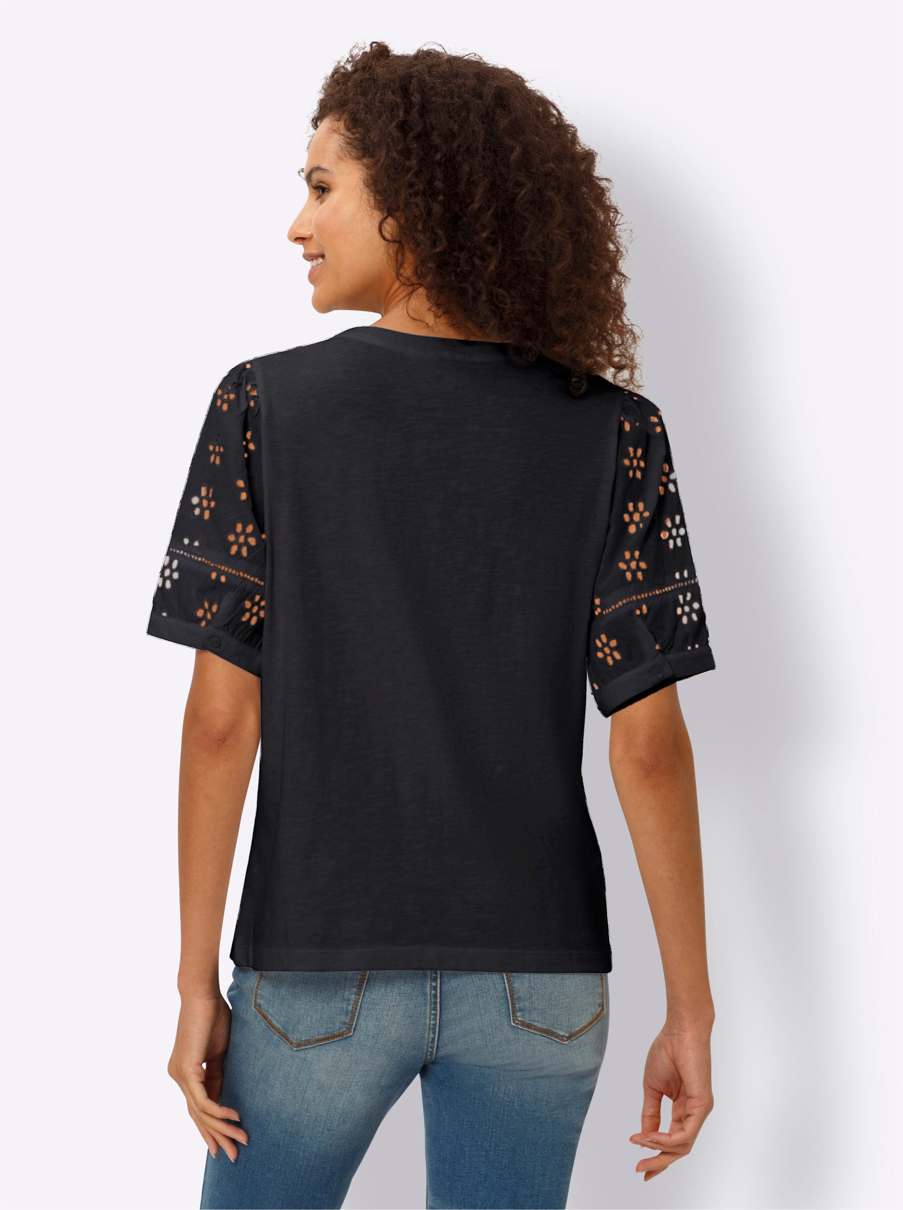 heine T-Shirt Spitzenshirt günstig online kaufen