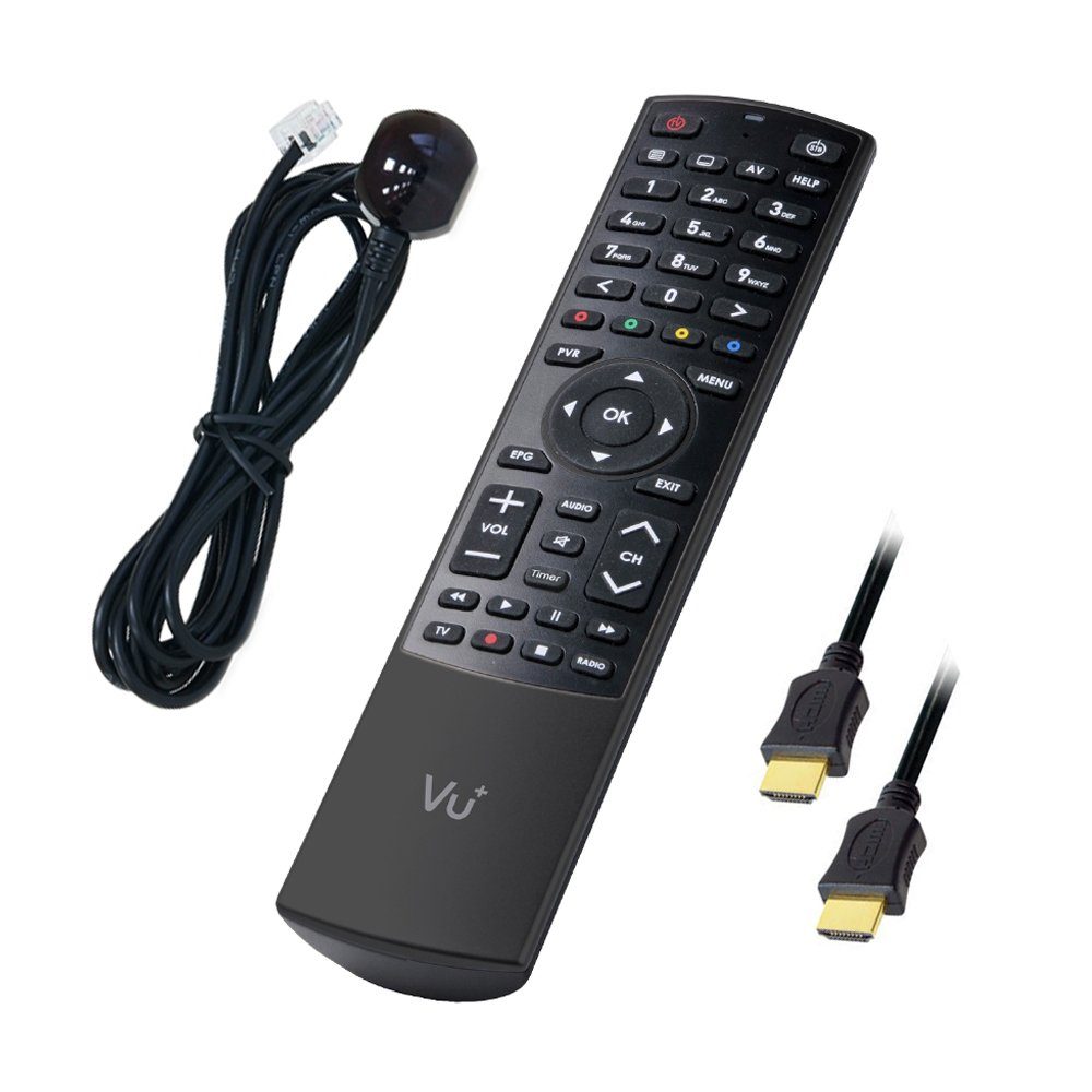 4K CI Linux Kabel-Receiver HbbTV HEVC Top-Box DVB-C/T2 1x H.265 Tuner VU+ ZERO Receiver