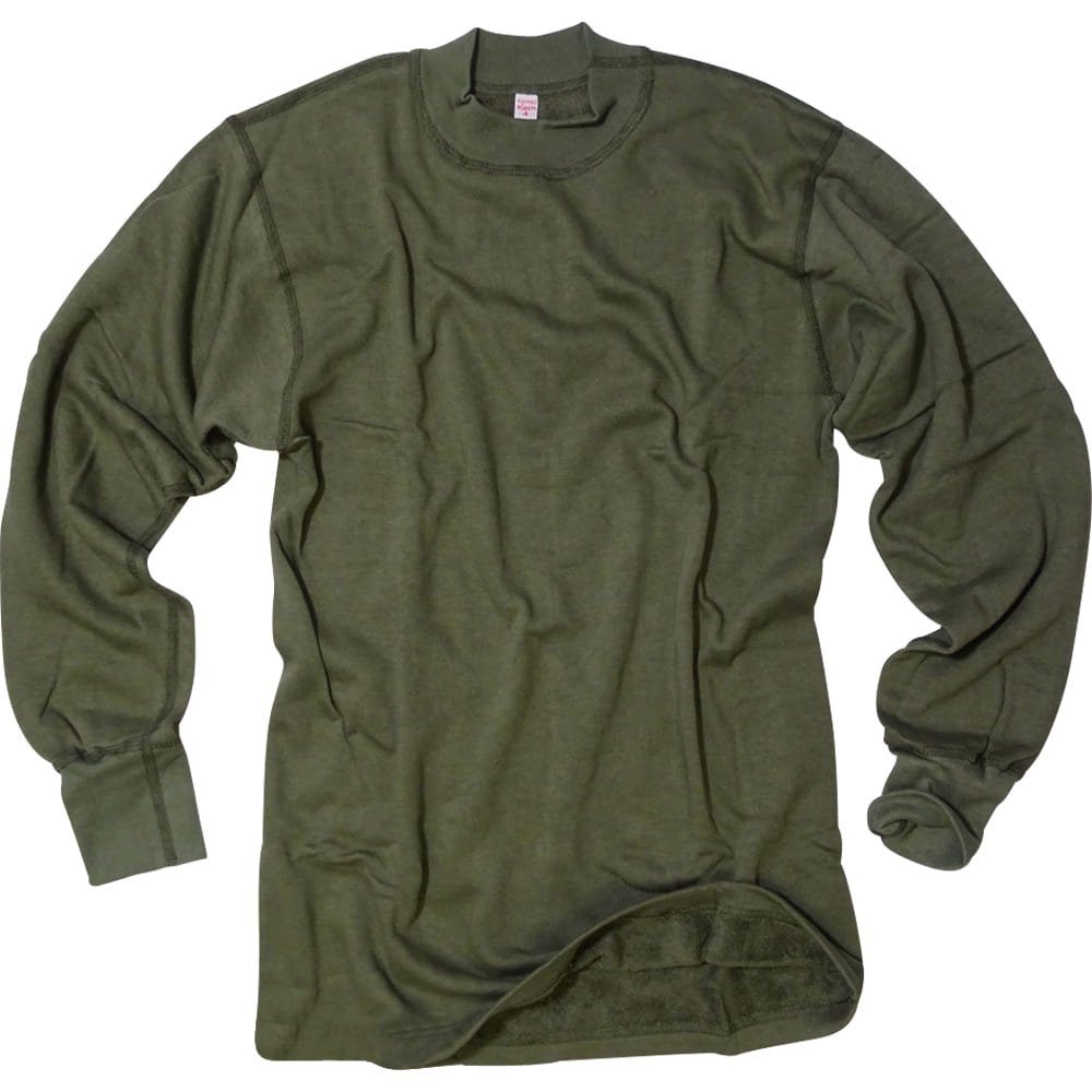 A. Blöchl Strickpullover Bundeswehr Pullover Winter mit Plüschfutter Gefüttert