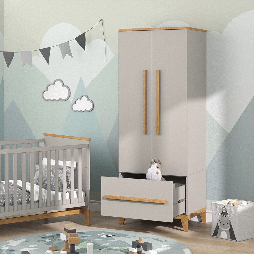 VitaliSpa® Kleiderschrank Malia, Cashmere-Eiche, 70 x 186.8 cm günstig online kaufen