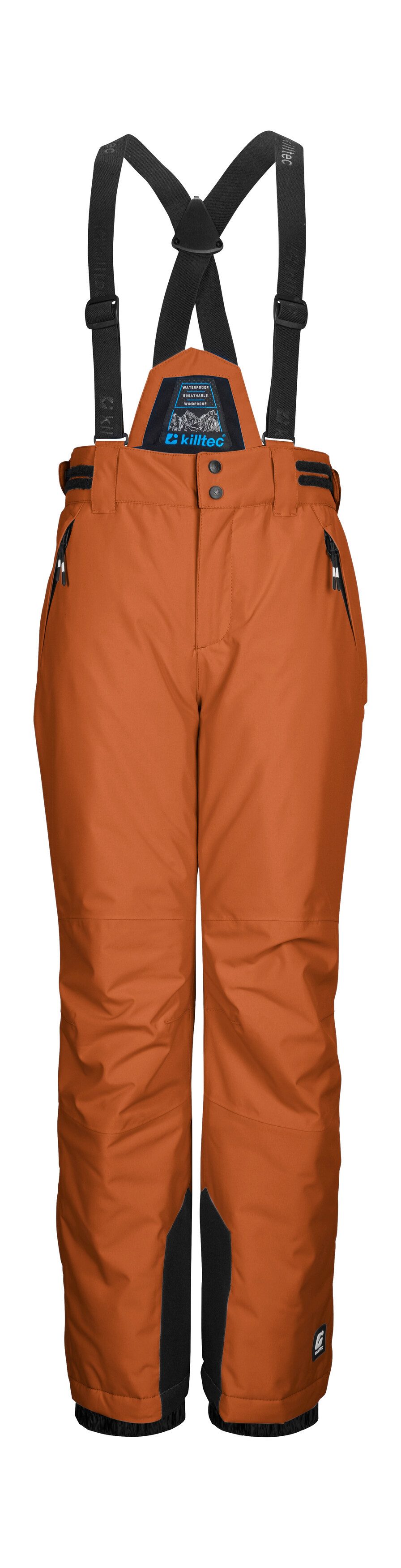 Killtec Skihose KSW 214 BYS SKI PNTS Wasserdichte, atmungsaktive Skihose mit verstellbarem Latz.