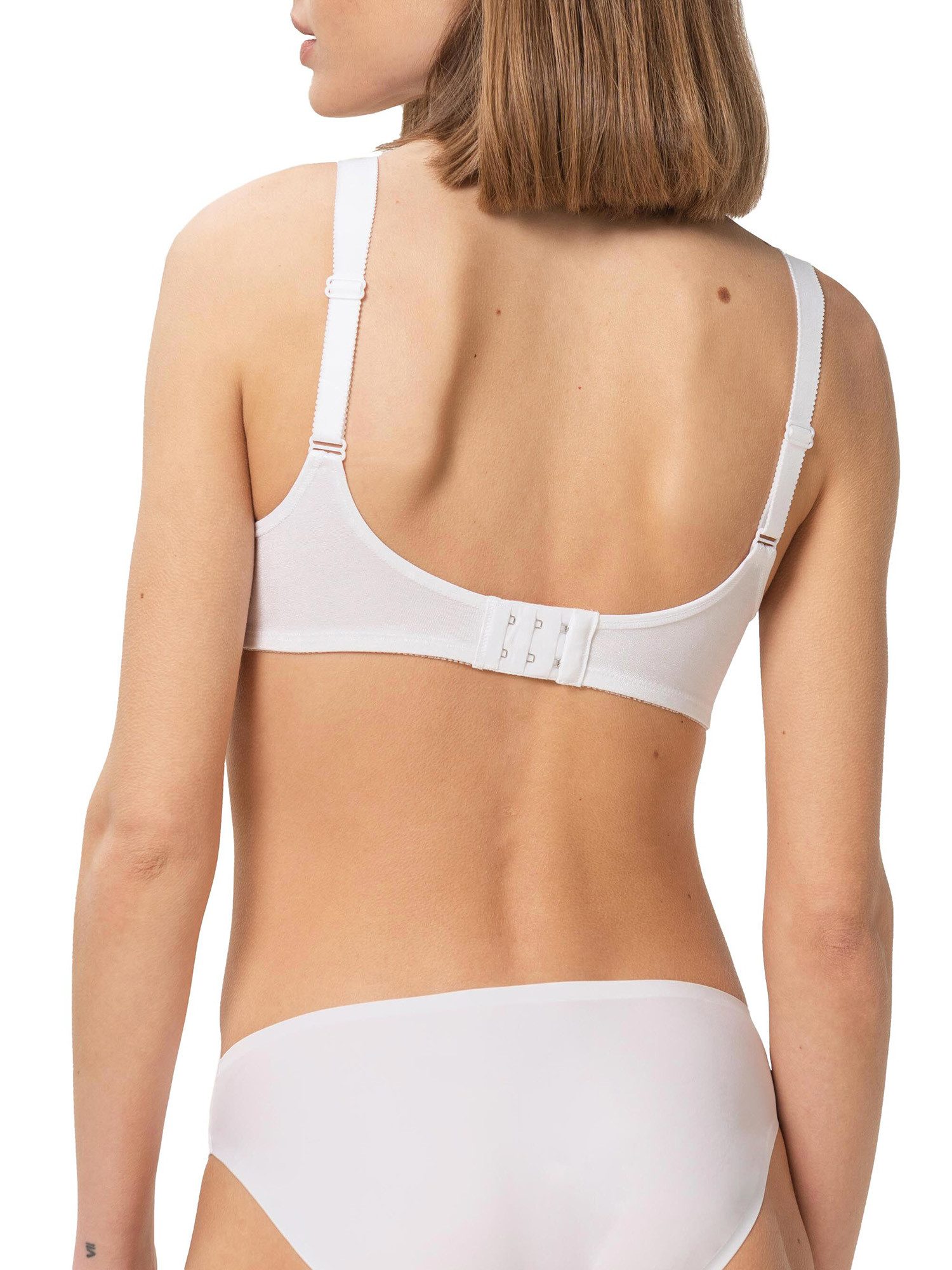 Triumph Bügelloser BH Doreen Cotton (2-tlg) Damen Frauen Mädchen