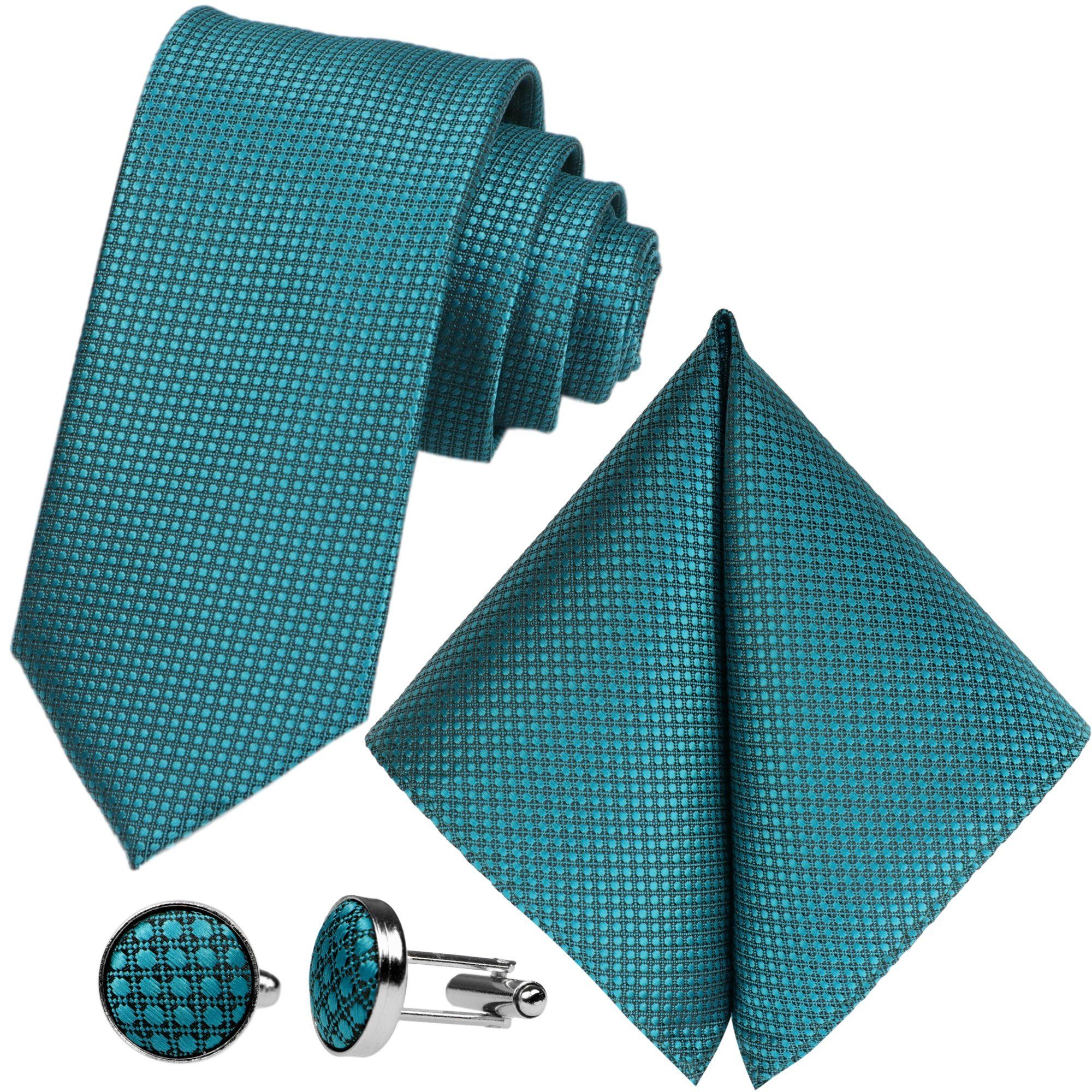 Krawatte Leder Look Schwarz Schmal Dünn Slim 5 cm Tie Schlips