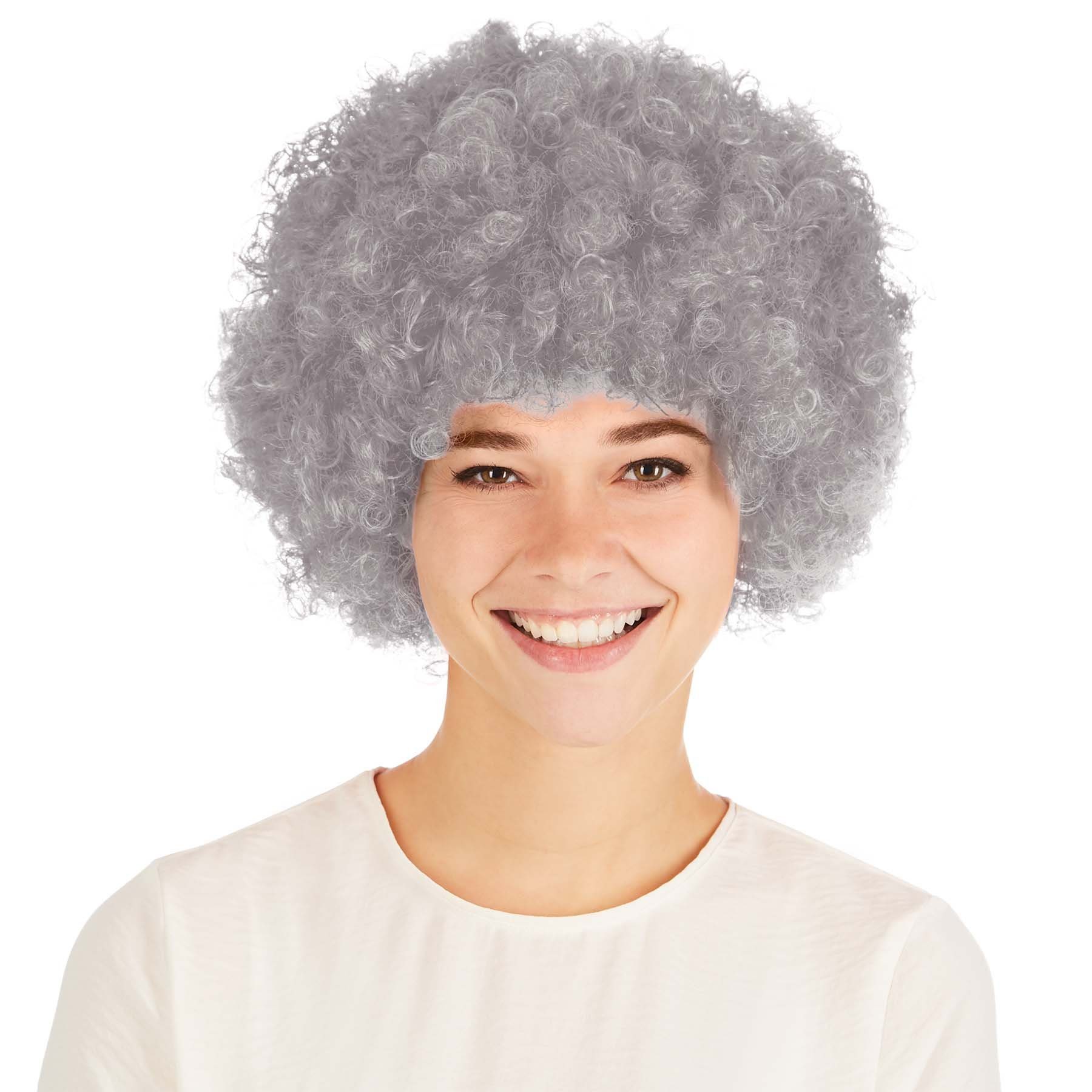 dressforfun Kostüm-Perücke Lockenfrisur, Locken stehen frech und dicht nach allen Seiten ab, Afro-Perücke, Bausch-Effekt, krause Lockenoptik, Frecher Look