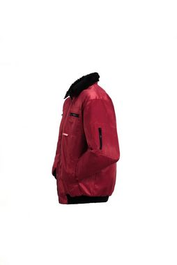 Planam Arbeitshose Gletscher Piloten Jacke Outdoor rot Größe XXL (1-tlg)