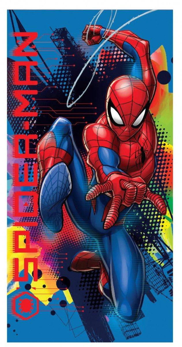 MARVEL Badetuch Spiderman Strandtuch Superheld Unisex günstig online kaufen