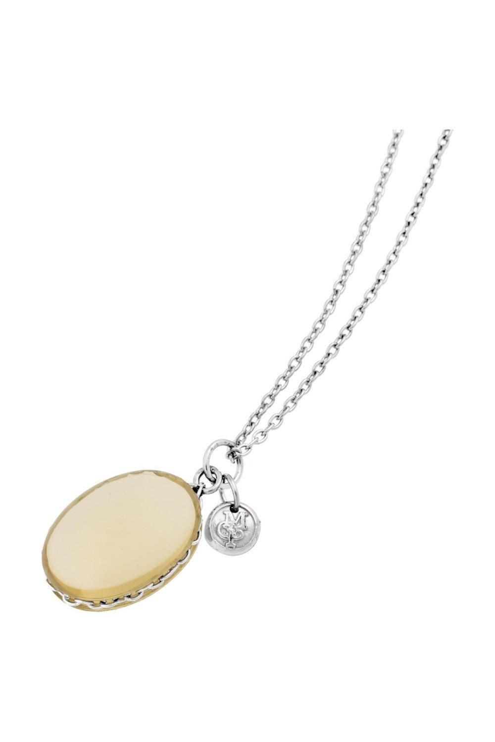 Marc O'Polo Collier Damen 925er Sterling-Silber Silber 45cm BA9190220341