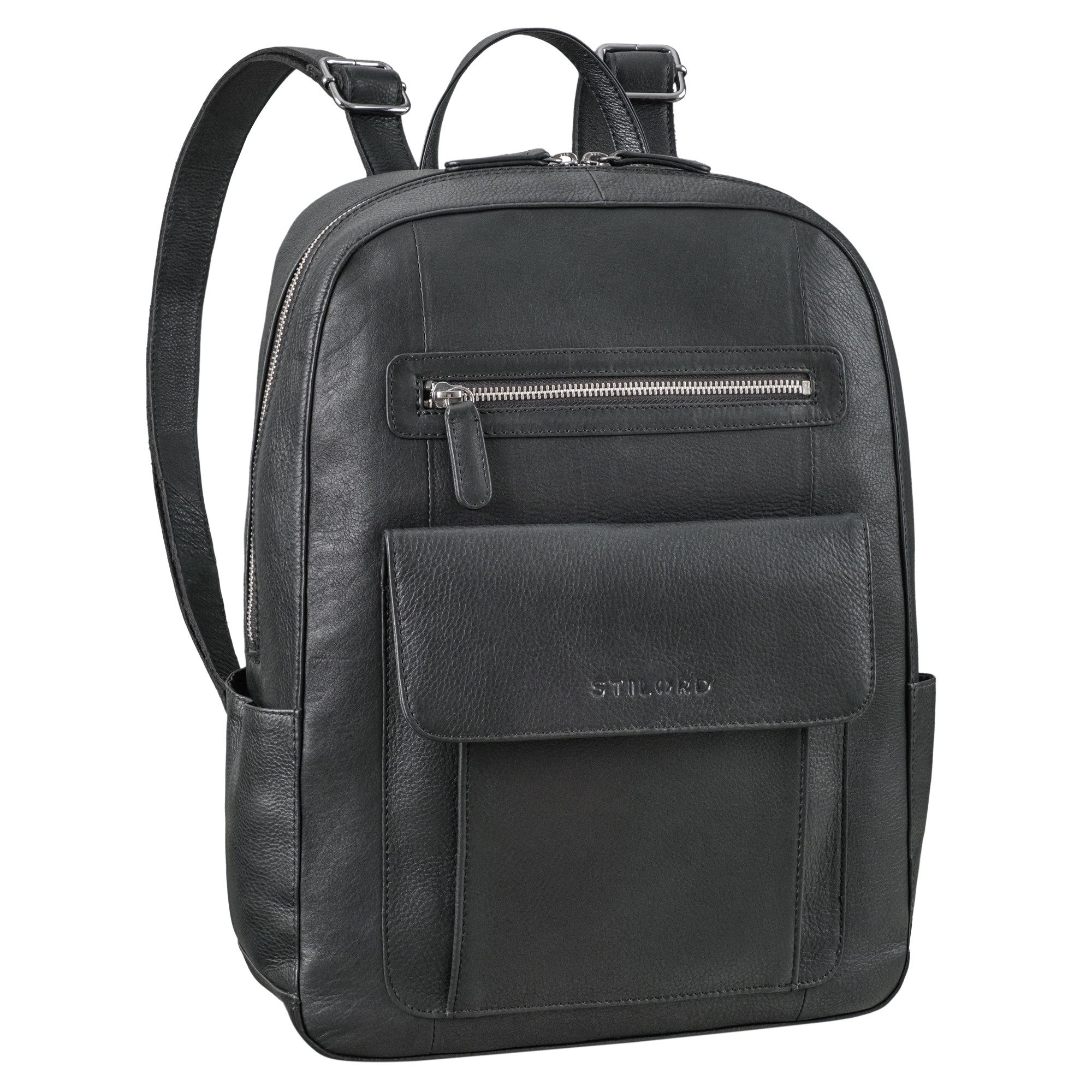 STILORD Notebook-Rucksack "Rae" Leder Business Rucksack Damen