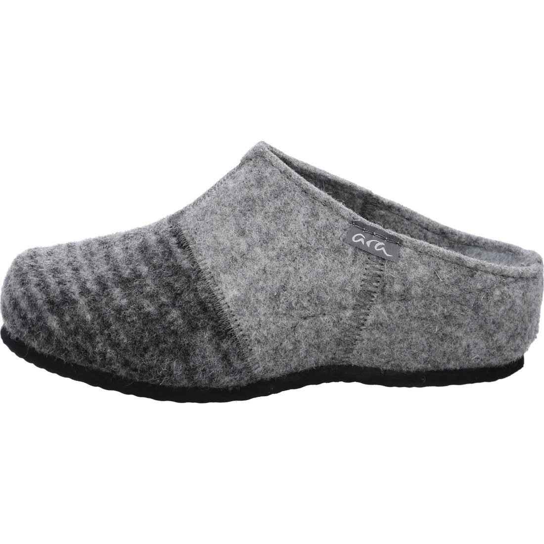 Schuhe, Ara Damen Hausschuh Ara - Hausschuh Filz 046983 Cosy grau