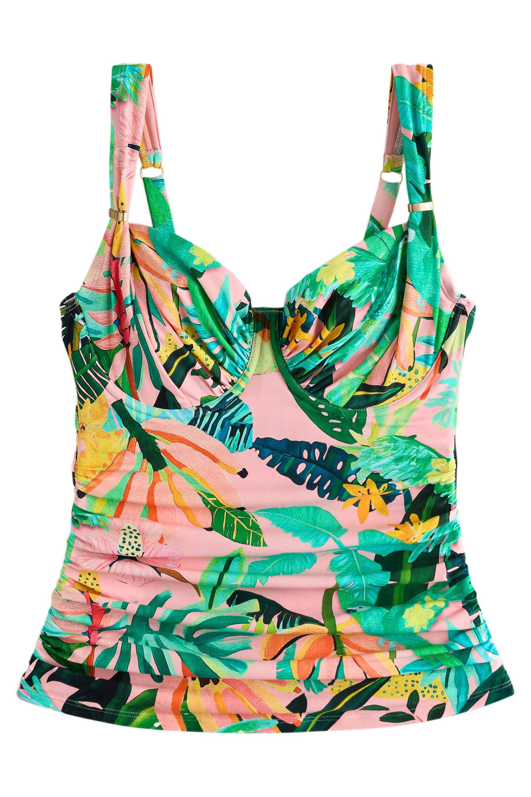 Next Bügel-Tankini-Top Tankini-Oberteil mit Bügeln, F-K (1-St)