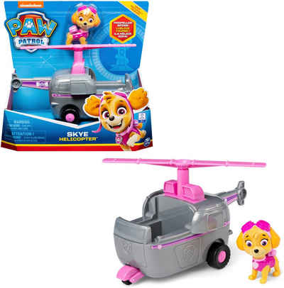 Spin Master Spielzeug-Auto PAW Patrol, Helikopter-Fahrzeug mit Skye-Figur