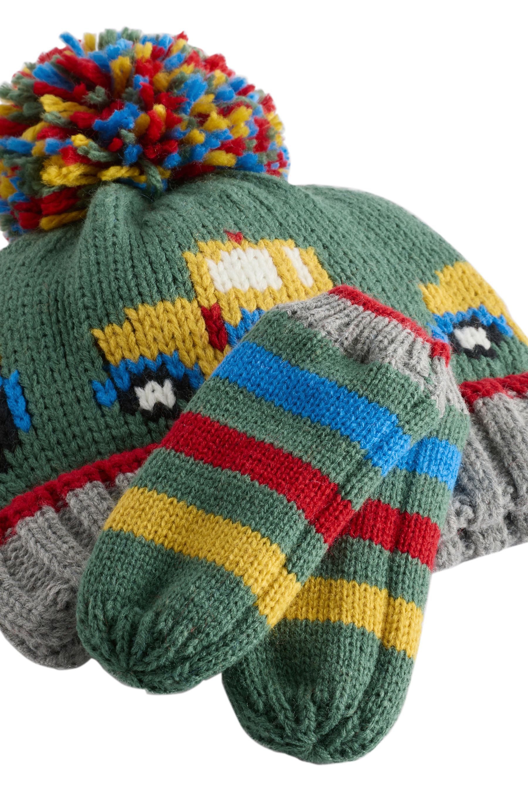 Next Bommelmütze Mütze und Fausthandschuhe im günstig online kaufen