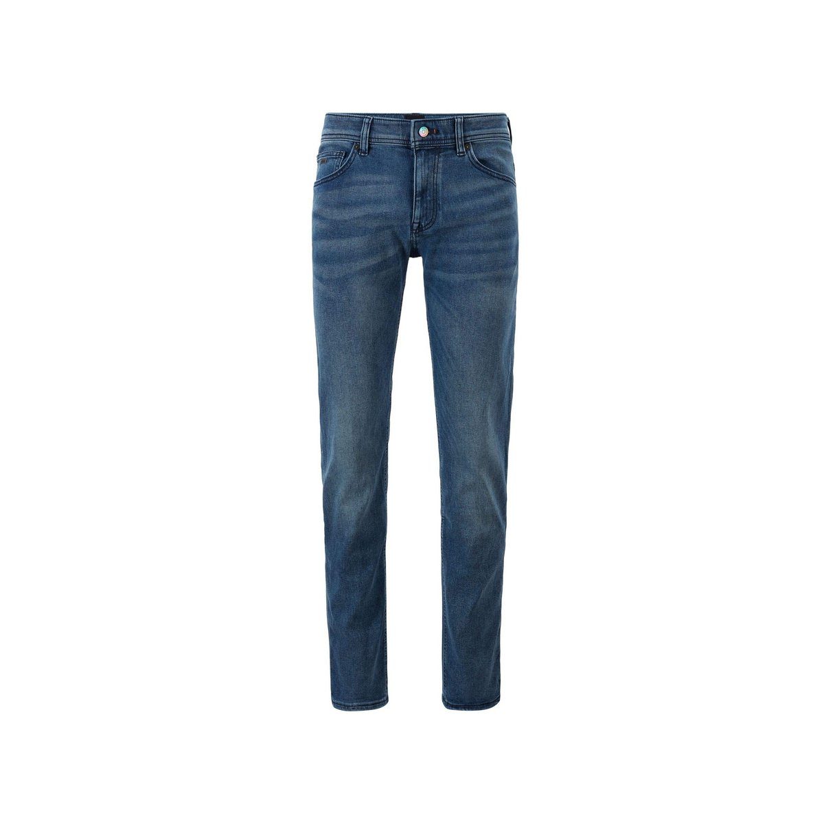 HUGO (1-tlg) 5-Pocket-Jeans blau