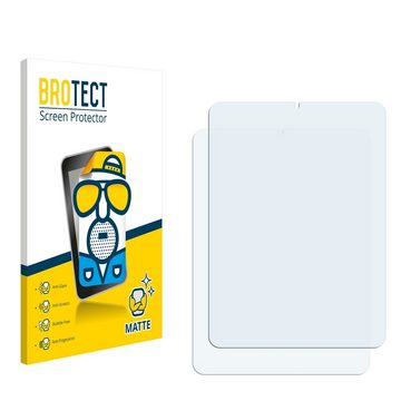 BROTECT Schutzfolie für Apple iPad Air 4 WiFi Cellular 2020 (4. Gen), Displayschutzfolie, 2 Stück, Folie matt entspiegelt