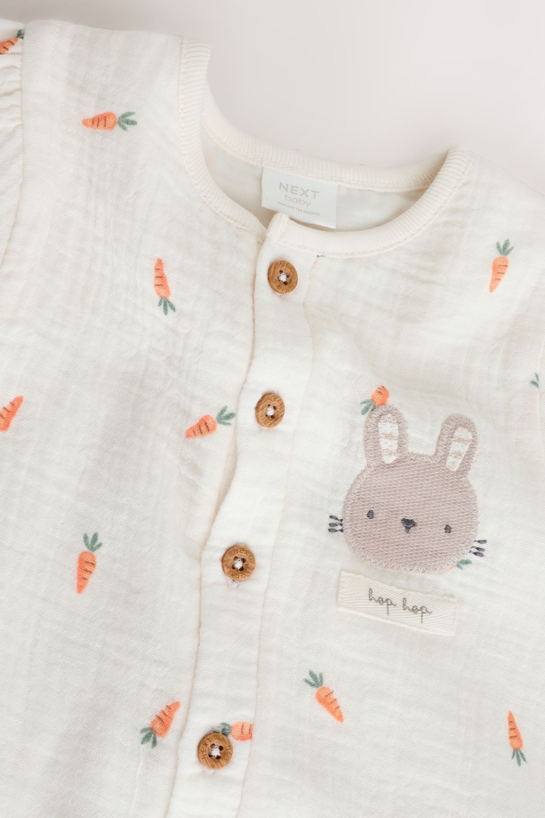 Next Overall Babystrampler aus Webstoff (1-tlg)