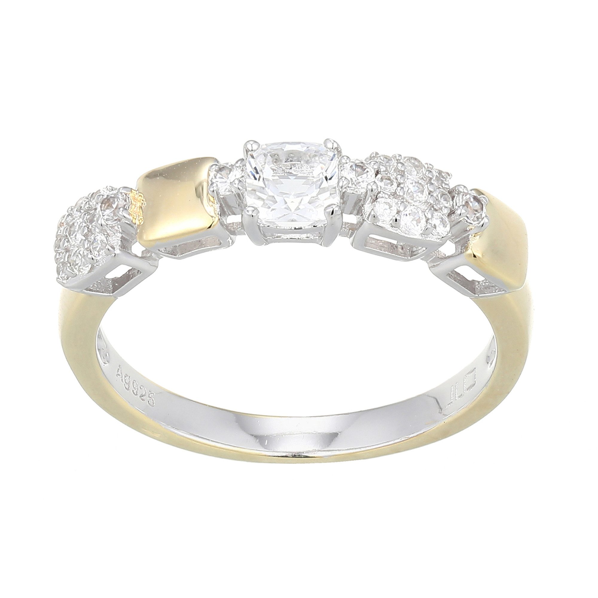 Cavill Silberring Cavill Sterlingsilber Ring vergoldet mit 0,42 ct Topas & günstig online kaufen