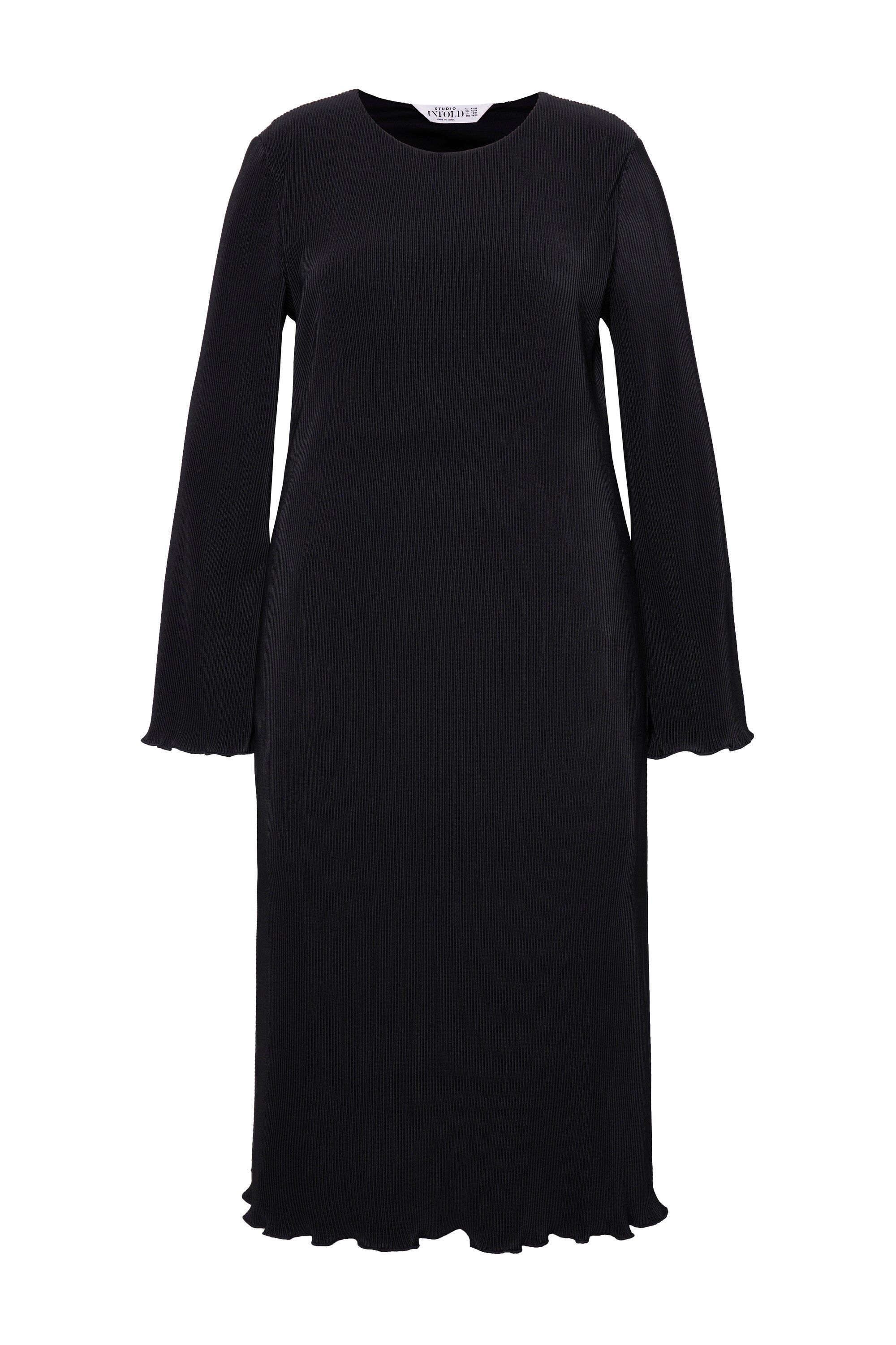 Studio Untold Jerseykleid Plissee-Midikleid Slim Shape günstig online kaufen