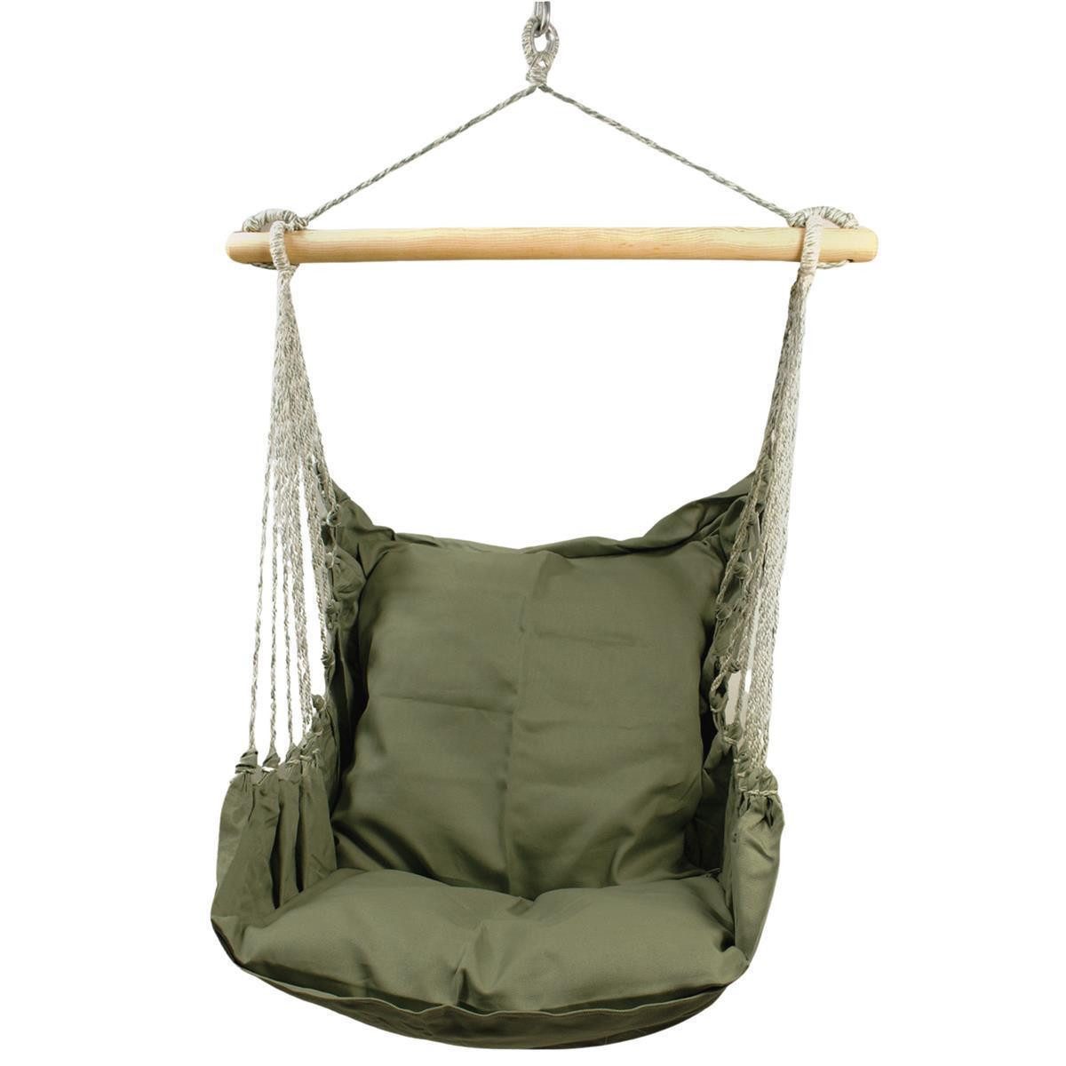 HOBEA-Germany Hängesessel Hängesessel Oliv (Hängesessel mit günstig online kaufen