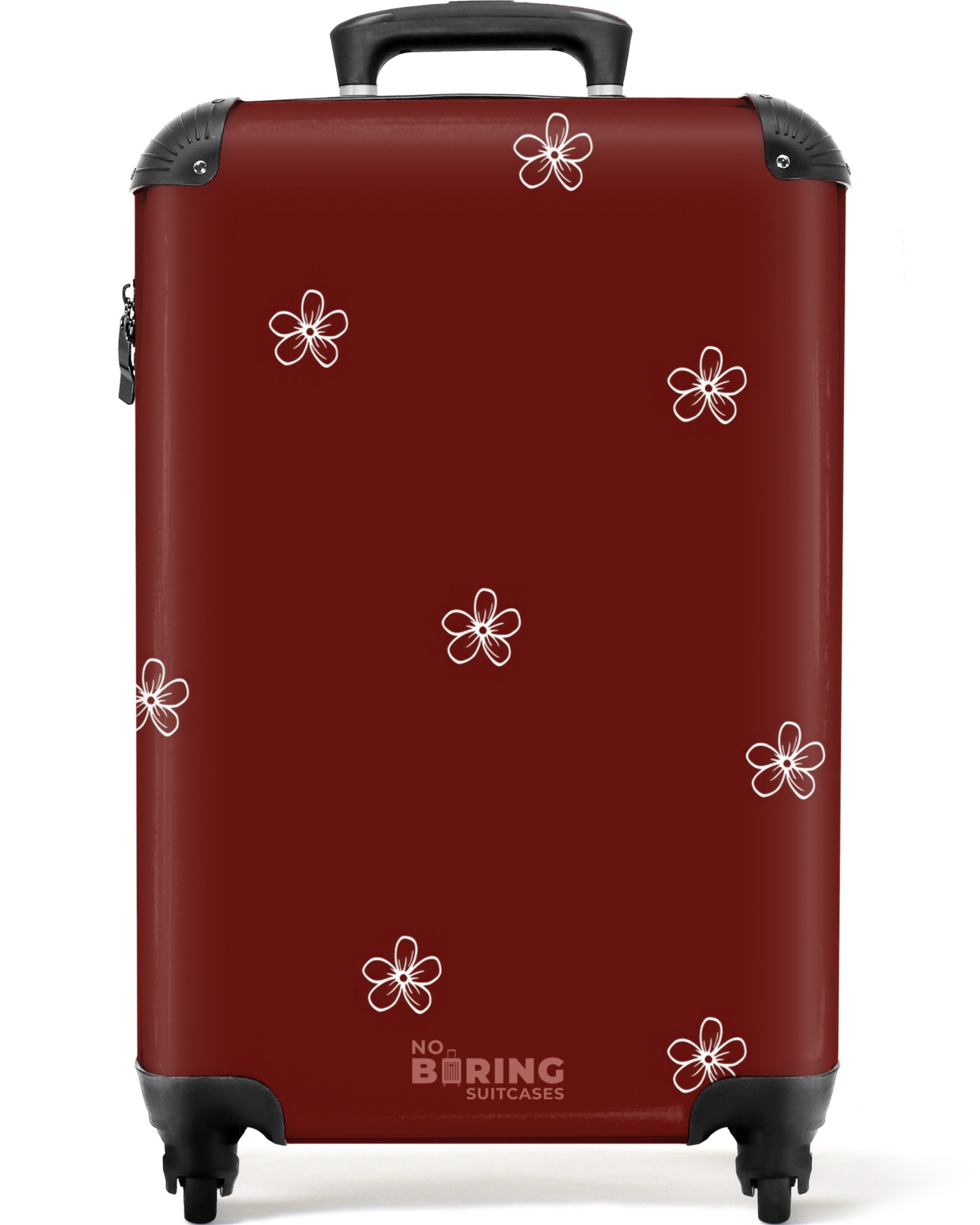 Blumen - Weiß - Rot