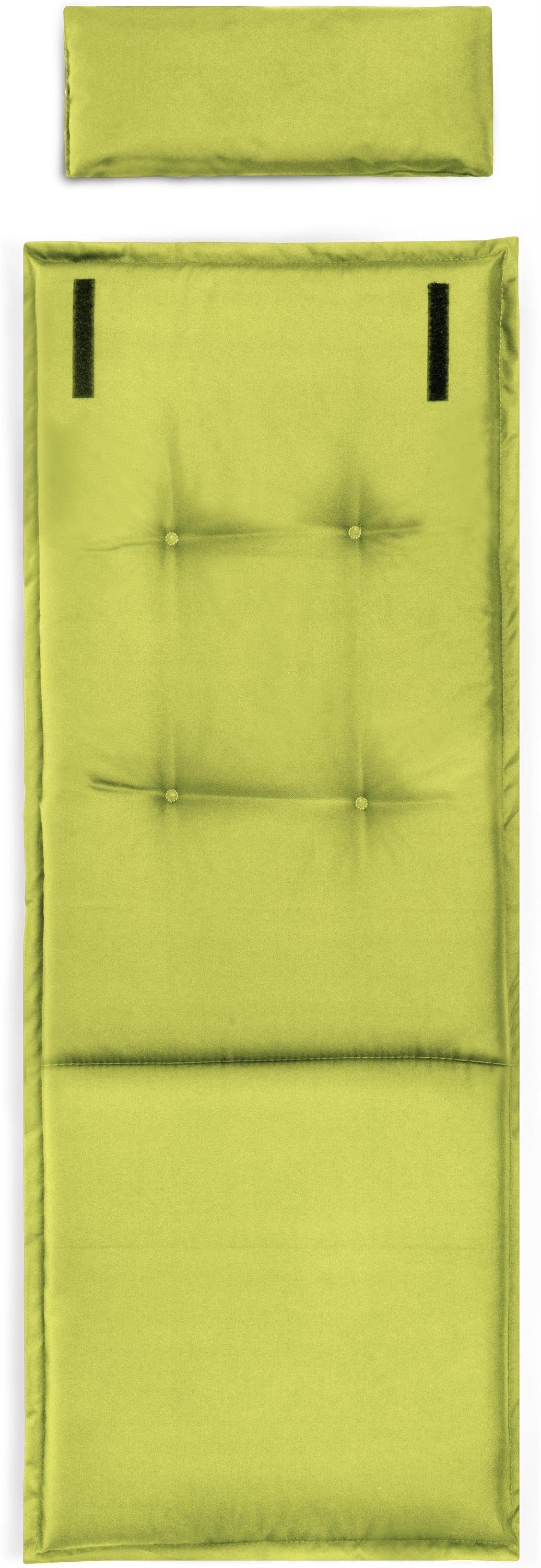 Aspero Hochlehnerauflage Stuhlauflage Hochlehner mit Kissen günstig online kaufen