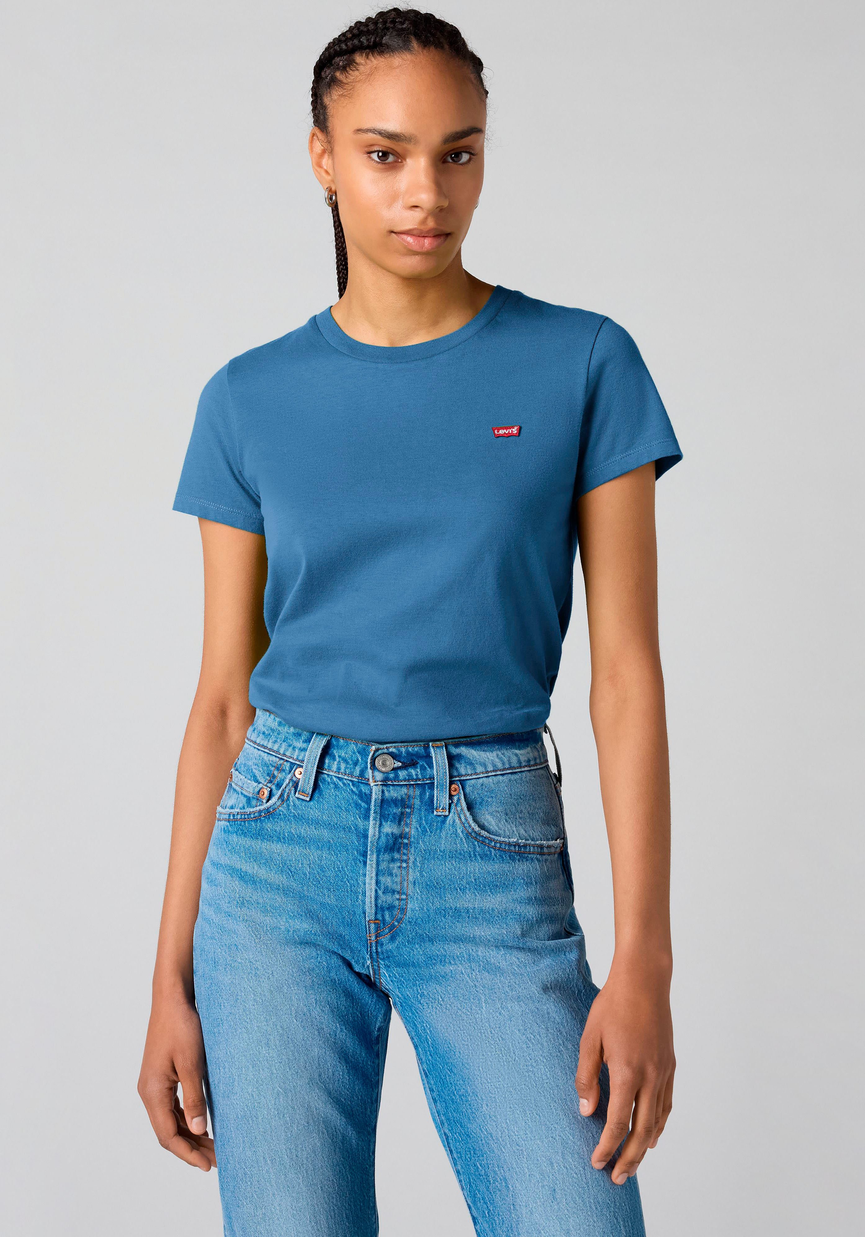 Levi's® T-Shirt TEE Minilogo mit kleiner Logostickerei