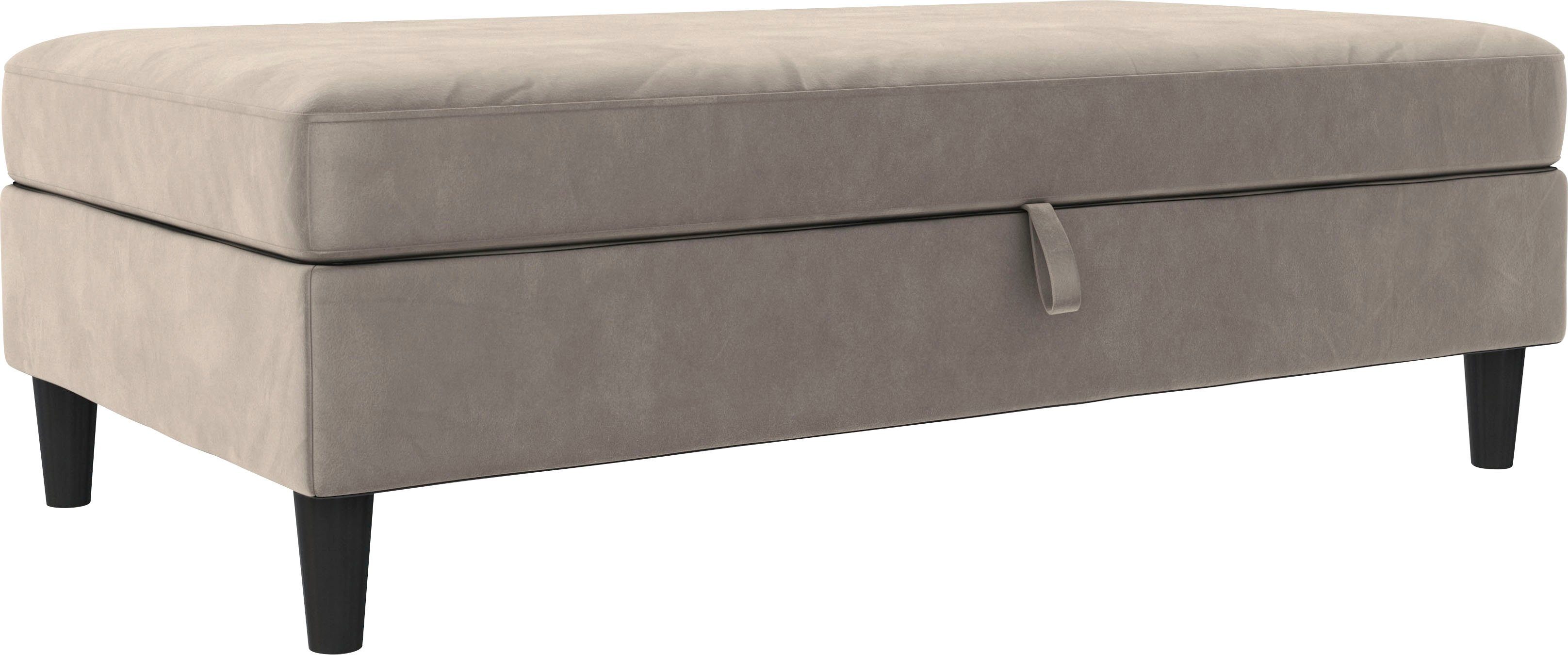 Dorel Home Stauraumhocker "Presley", Polsterhocker mit Stauraum, frei im Ra günstig online kaufen